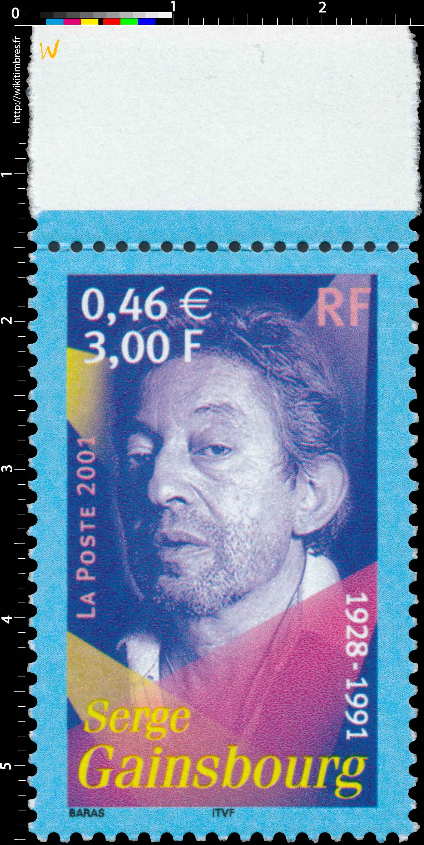 2001 Serge Gainsbourg 1928-1991