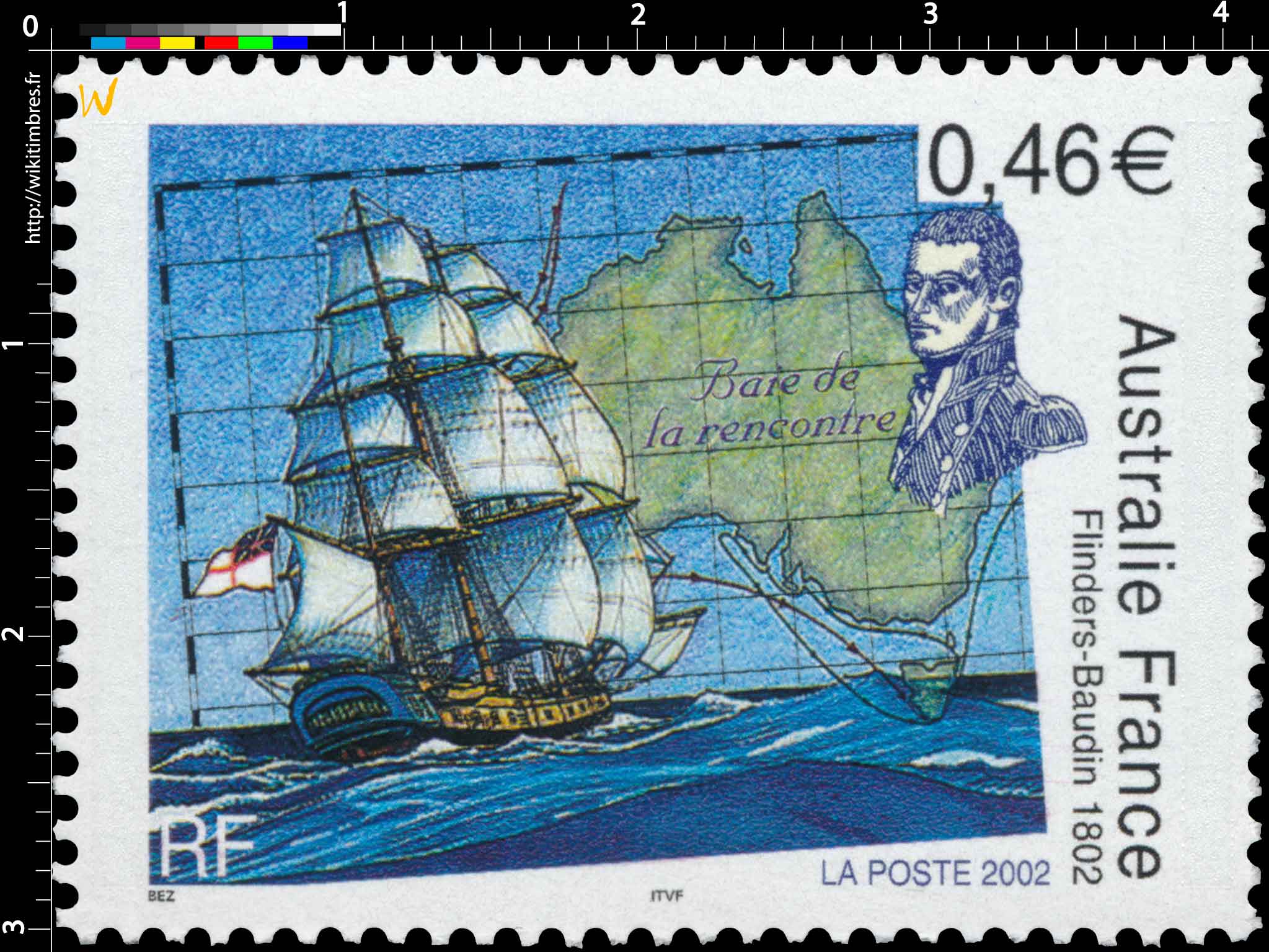 2002 Australie France Flinders-Baudin 1802 Baie de la rencontre