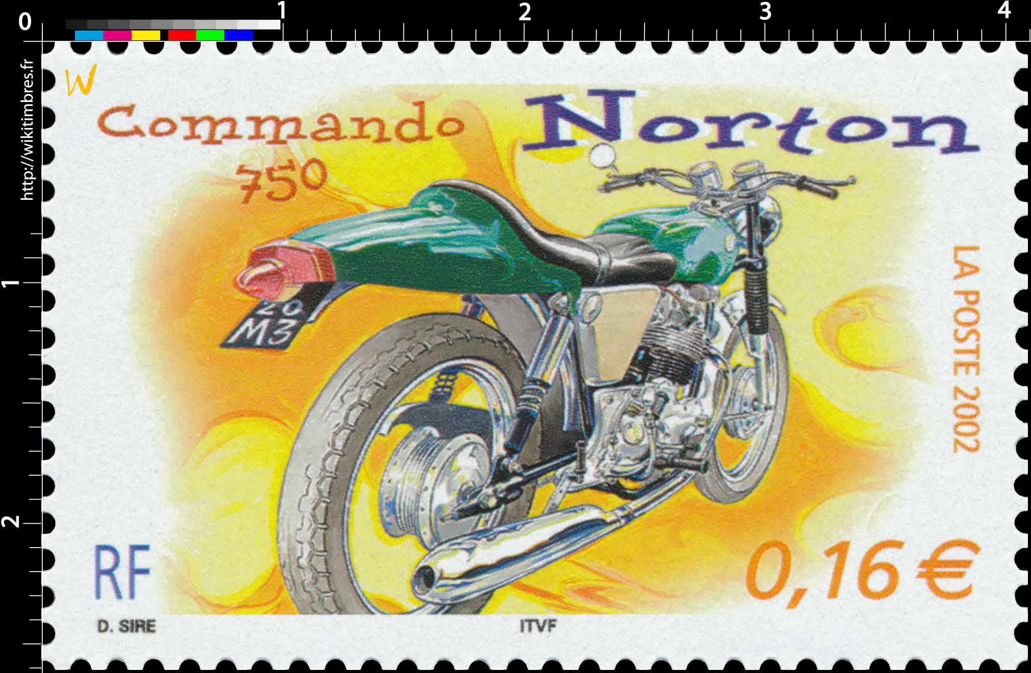 2002 Norton Commando 750