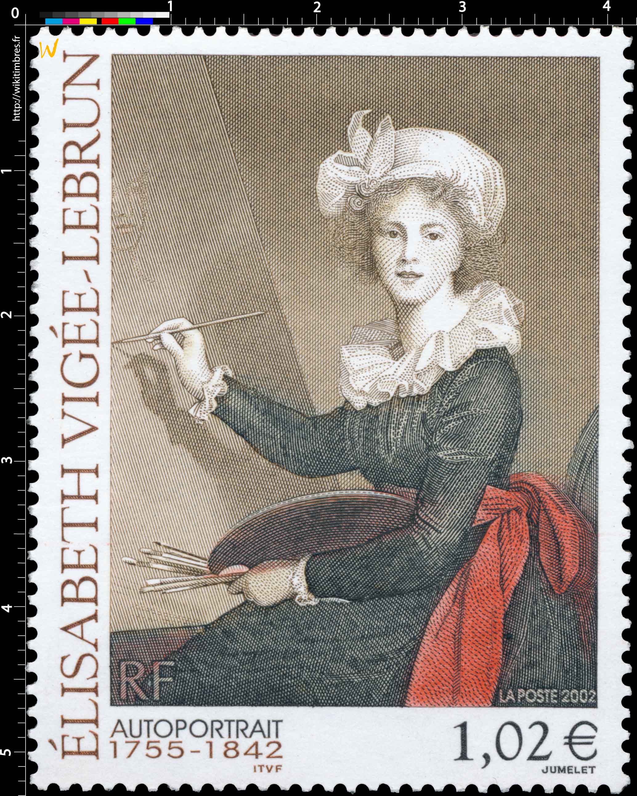 2002 ÉLISABETH VIGÉE-LEBRUN 1755-1842 AUTOPORTRAIT