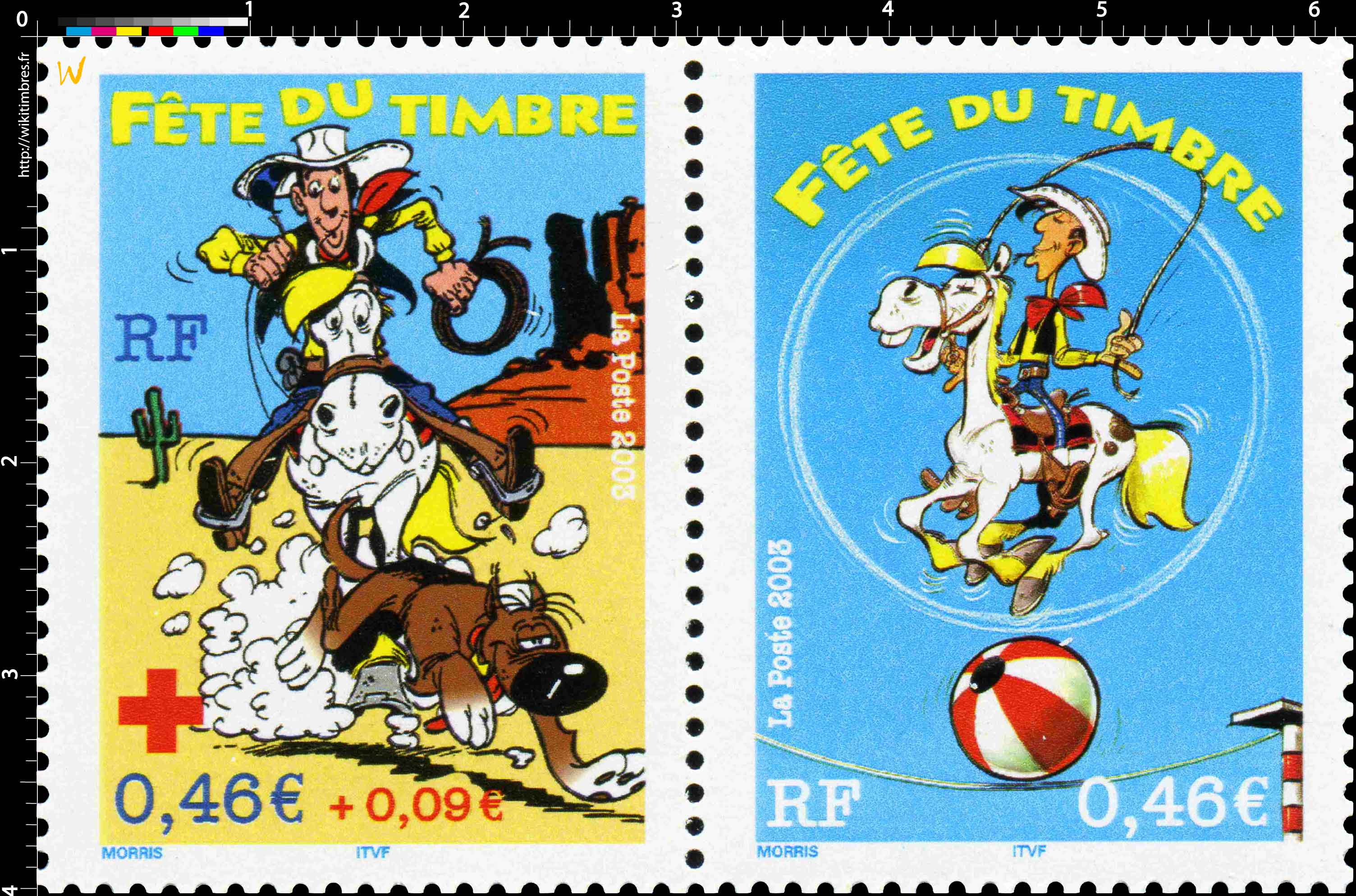 Fête du timbre 2003: la paire