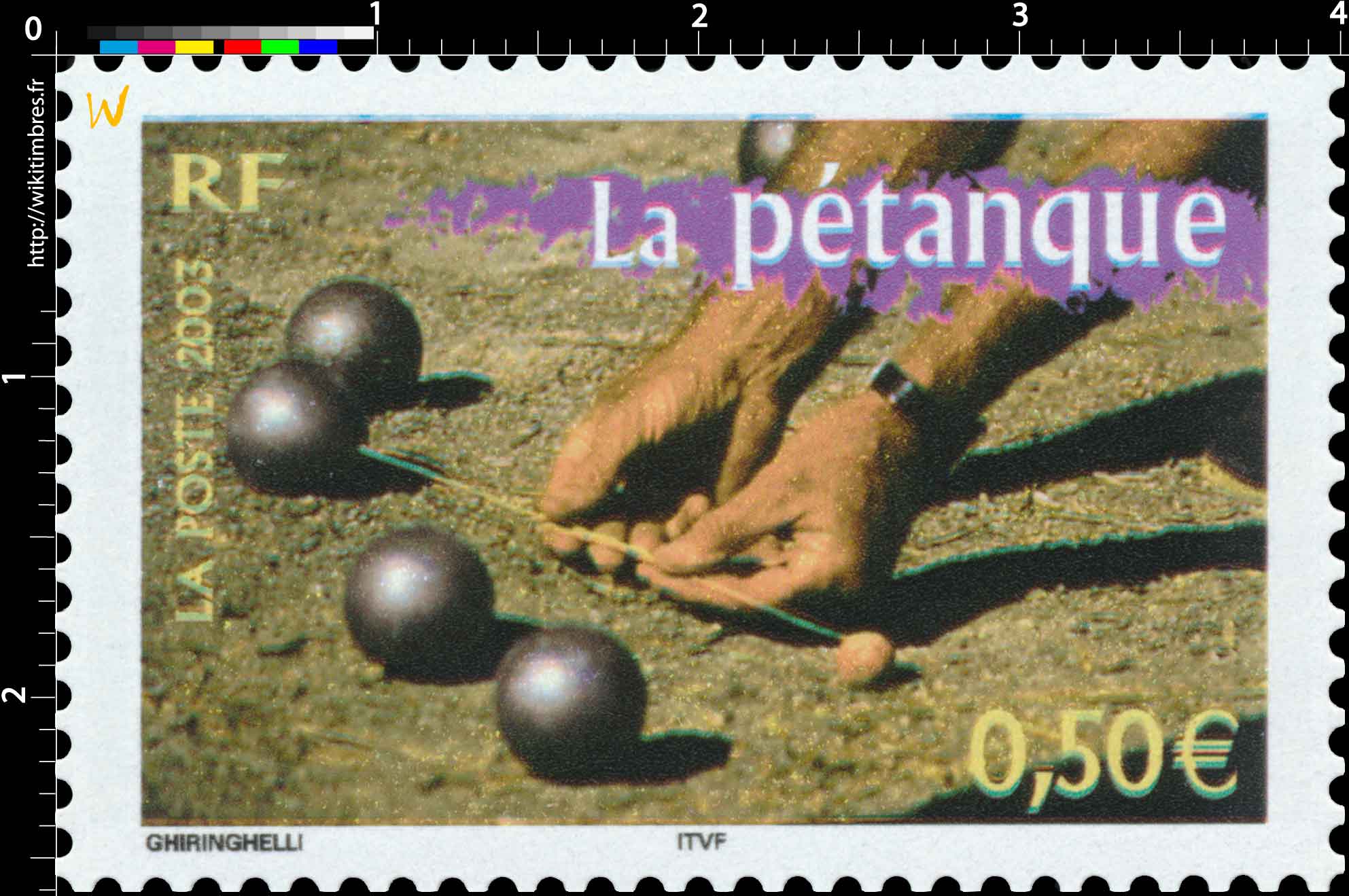 2003 La pétanque