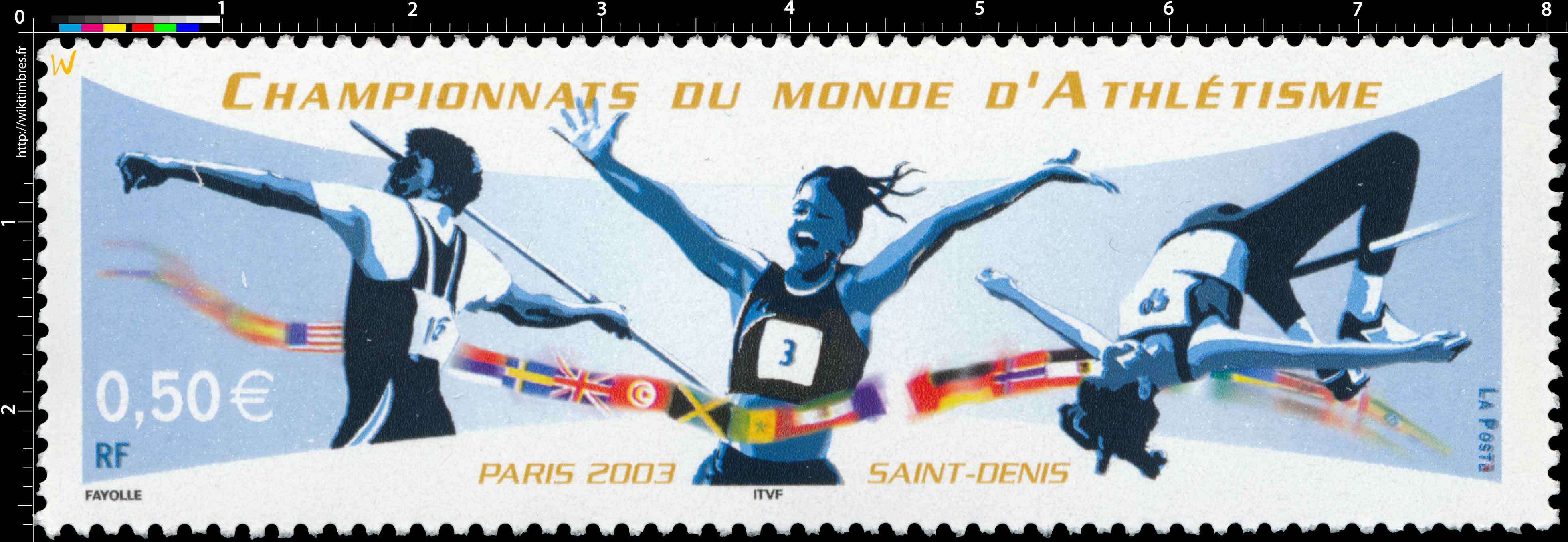 CHAMPIONNATS DU MONDE D'ATHLÉTISME PARIS 2003 SAINT-DENIS