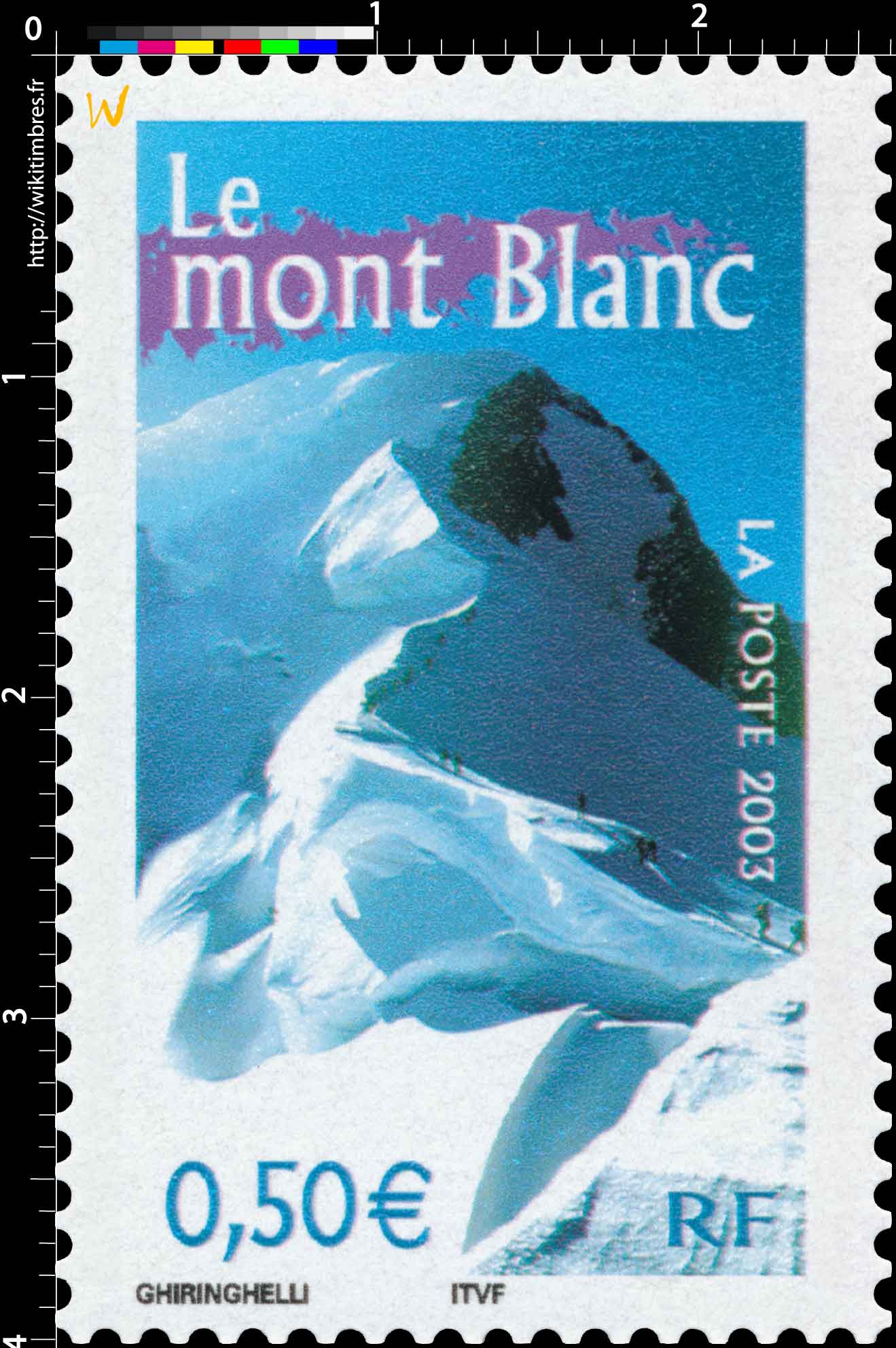 2003 Le mont Blanc