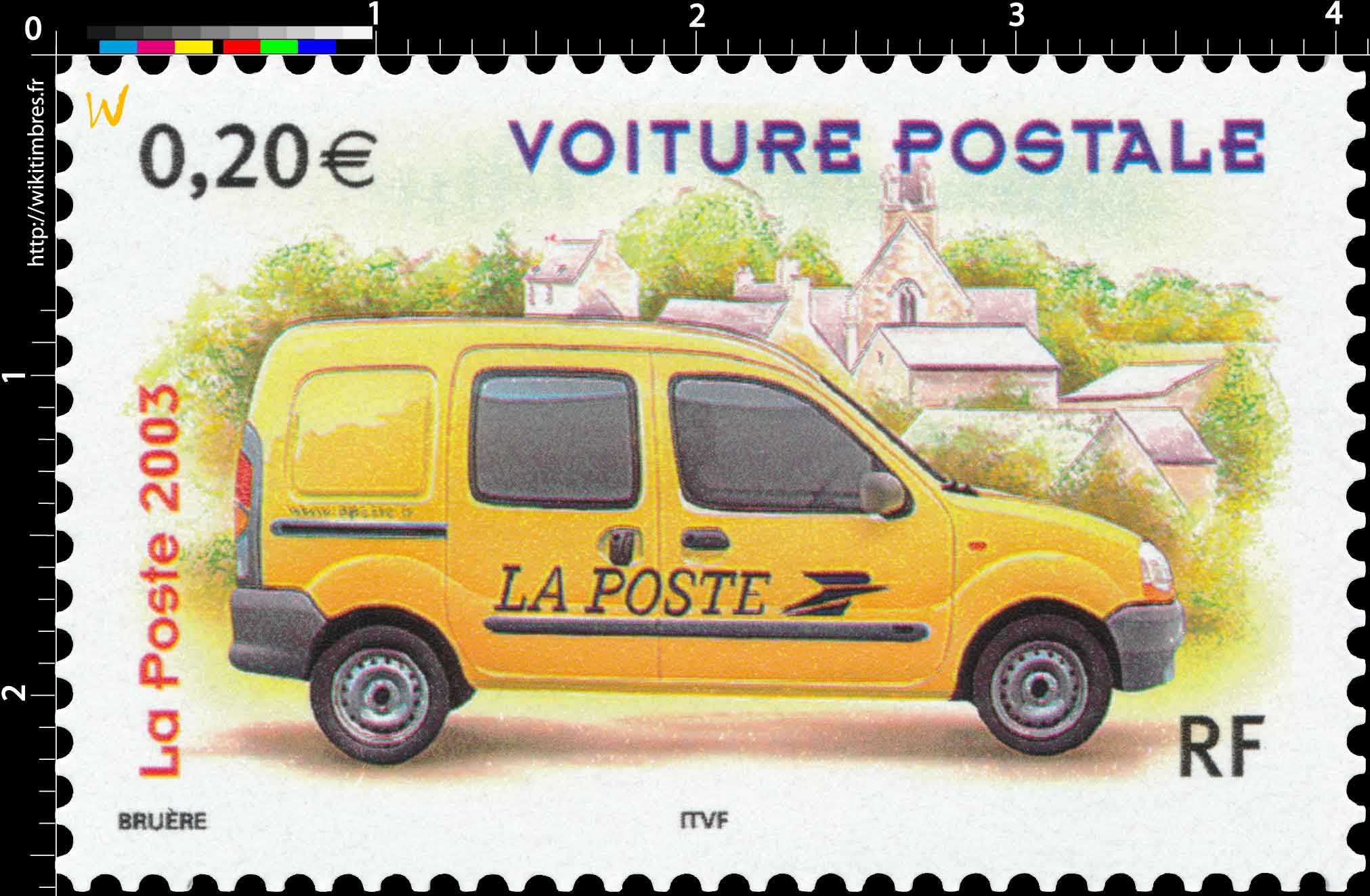 2003 VOITURE POSTALE