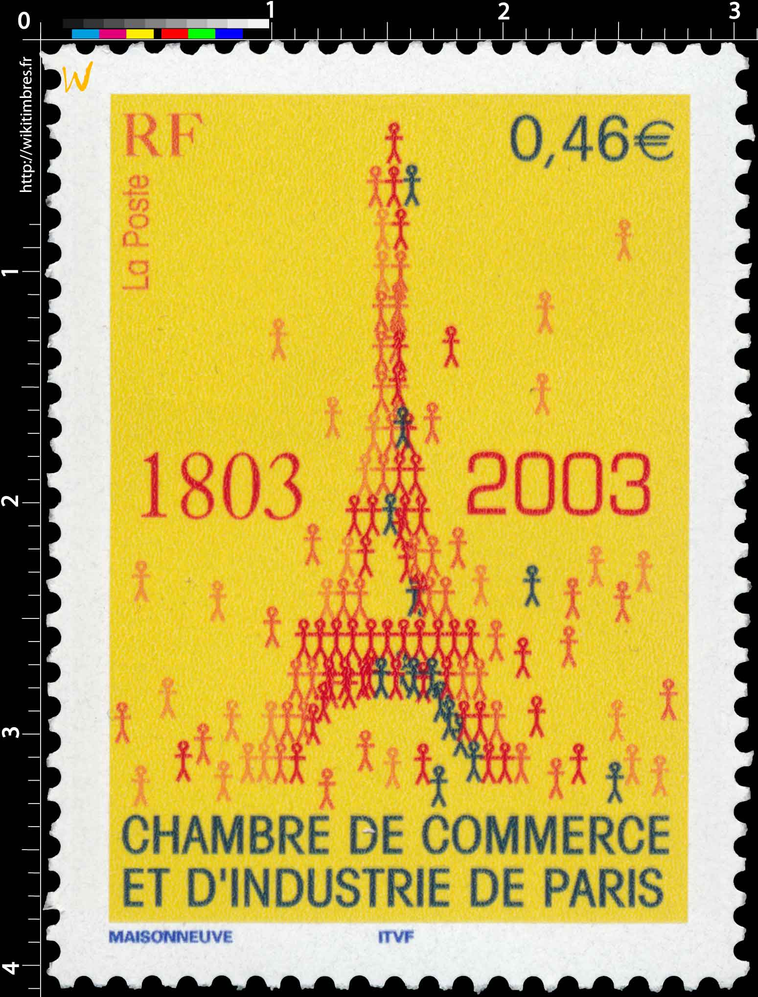 CHAMBRE DE COMMERCE ET D'INDUSTRIE DE PARIS 1803-2003