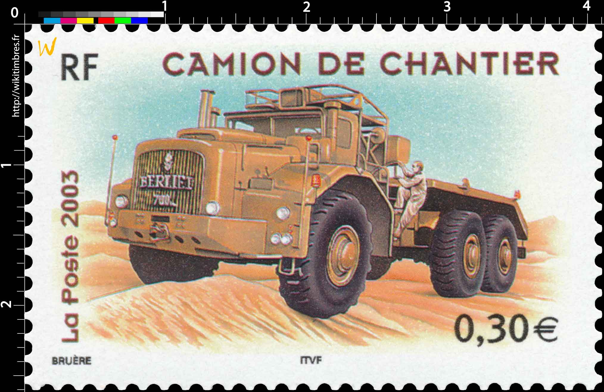 2003 CAMION DE CHANTIER