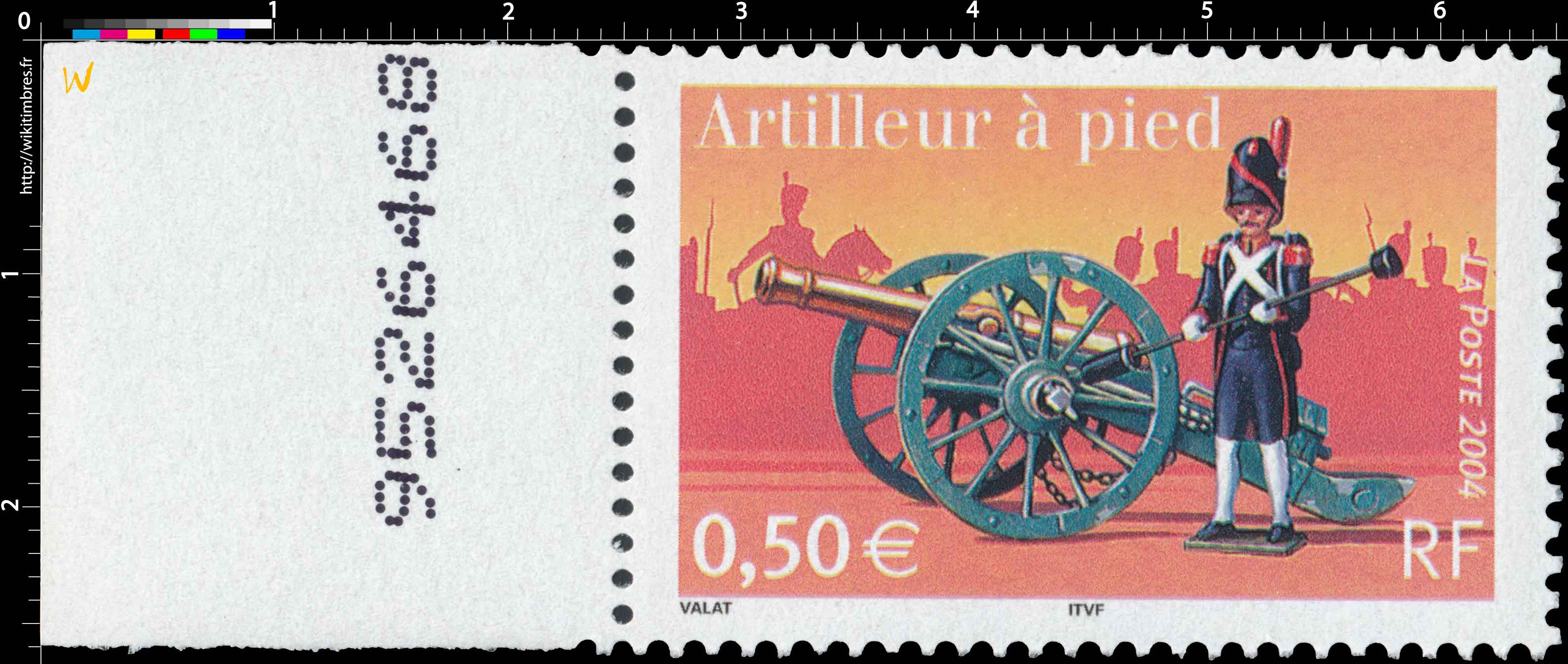 2004 Artilleur à pied