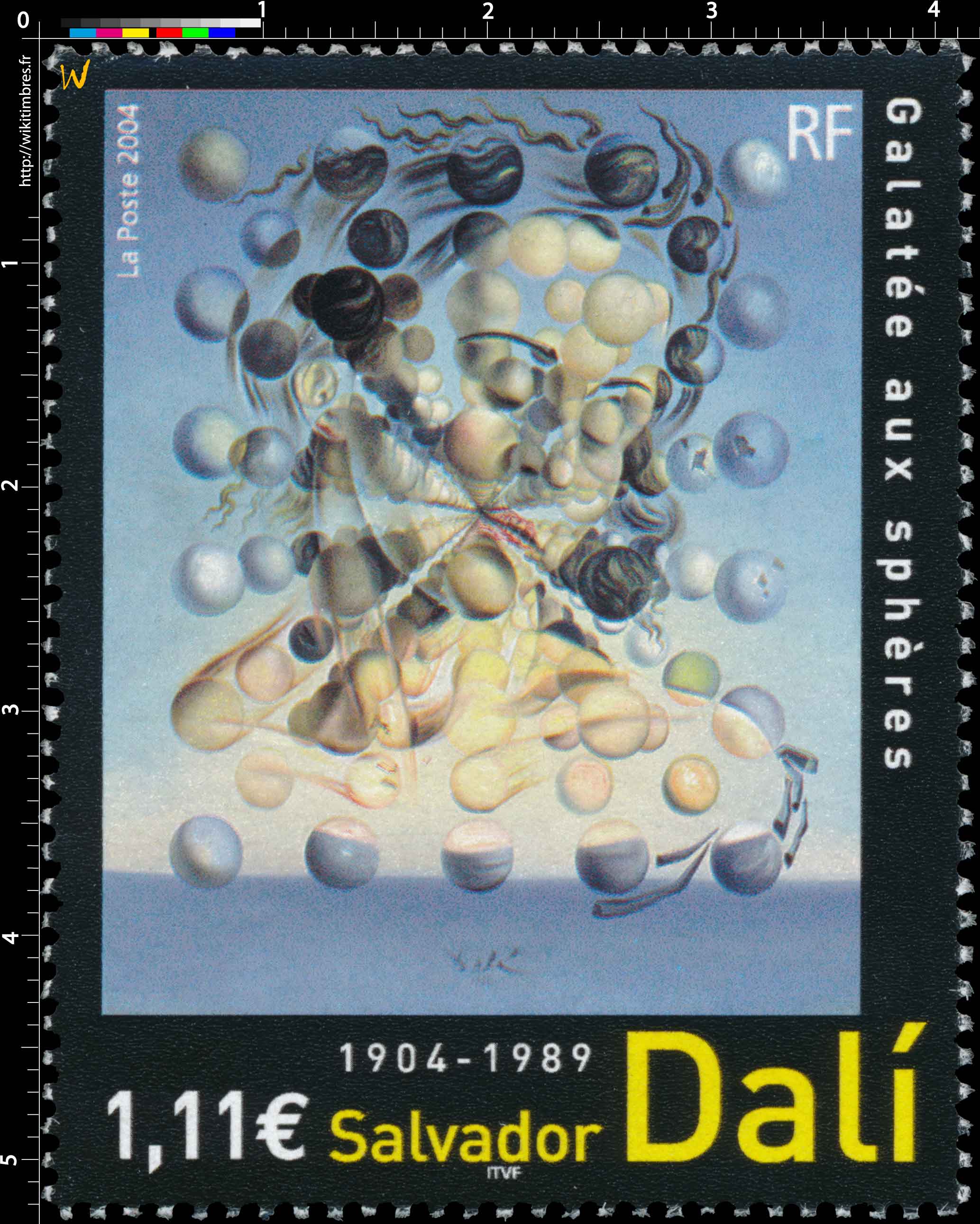 2004 Salvador Dali 1904-1989 Galatée aux sphères
