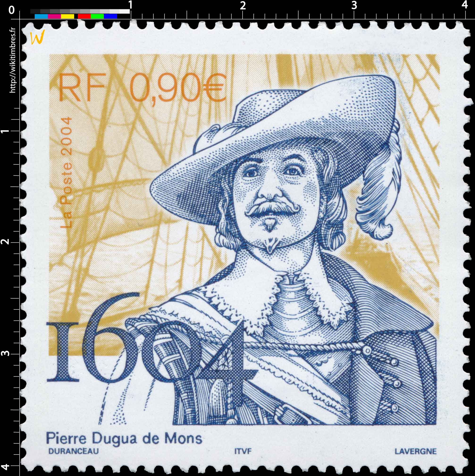 2004 Pierre Dugua de Mons 1604