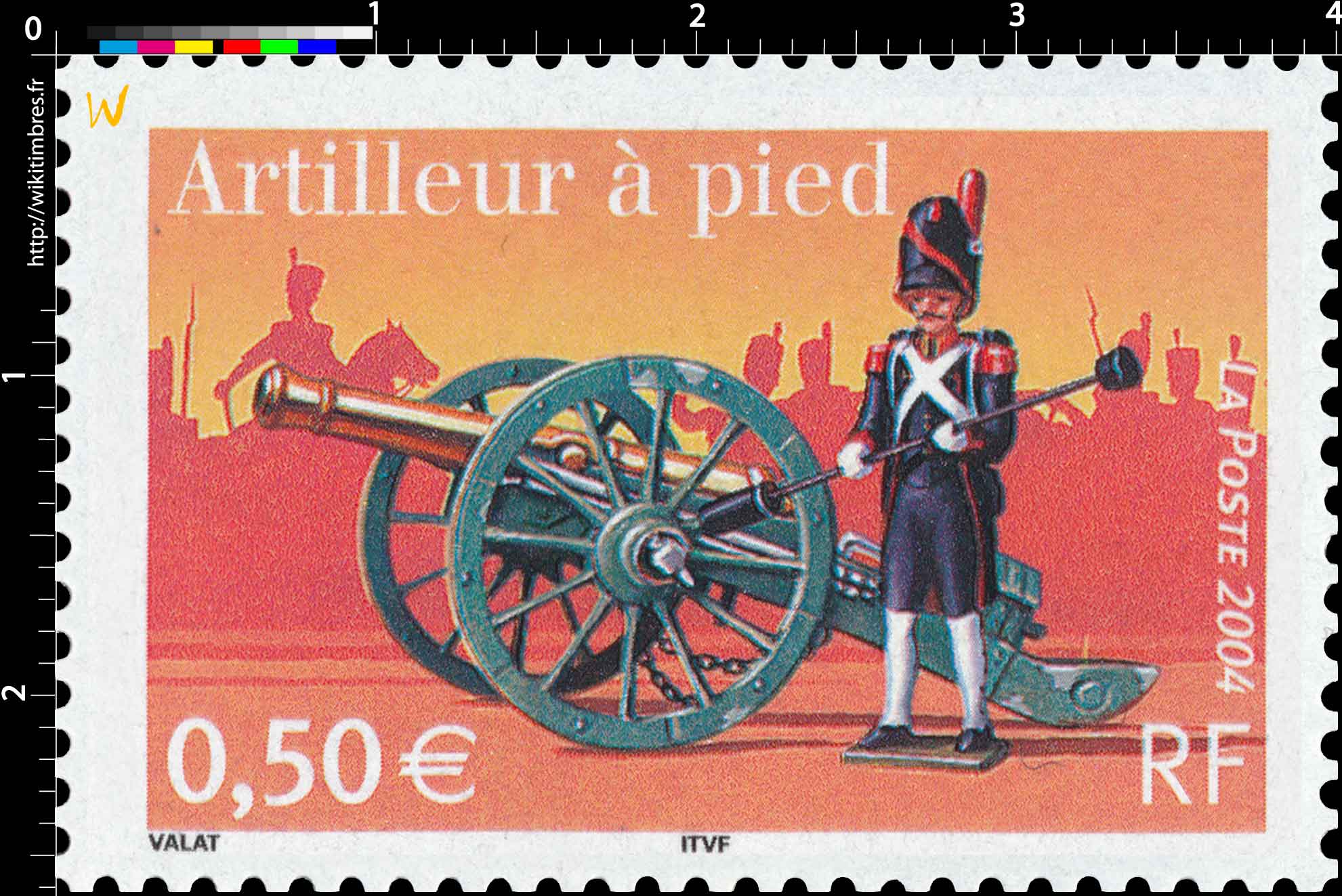 2004 Artilleur à pied