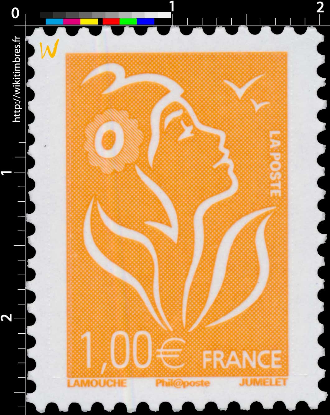 Sans légende particulière - type Marianne de Lamouche