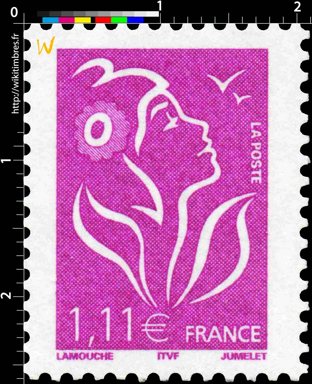 Sans légende particulière - type Marianne de Lamouche