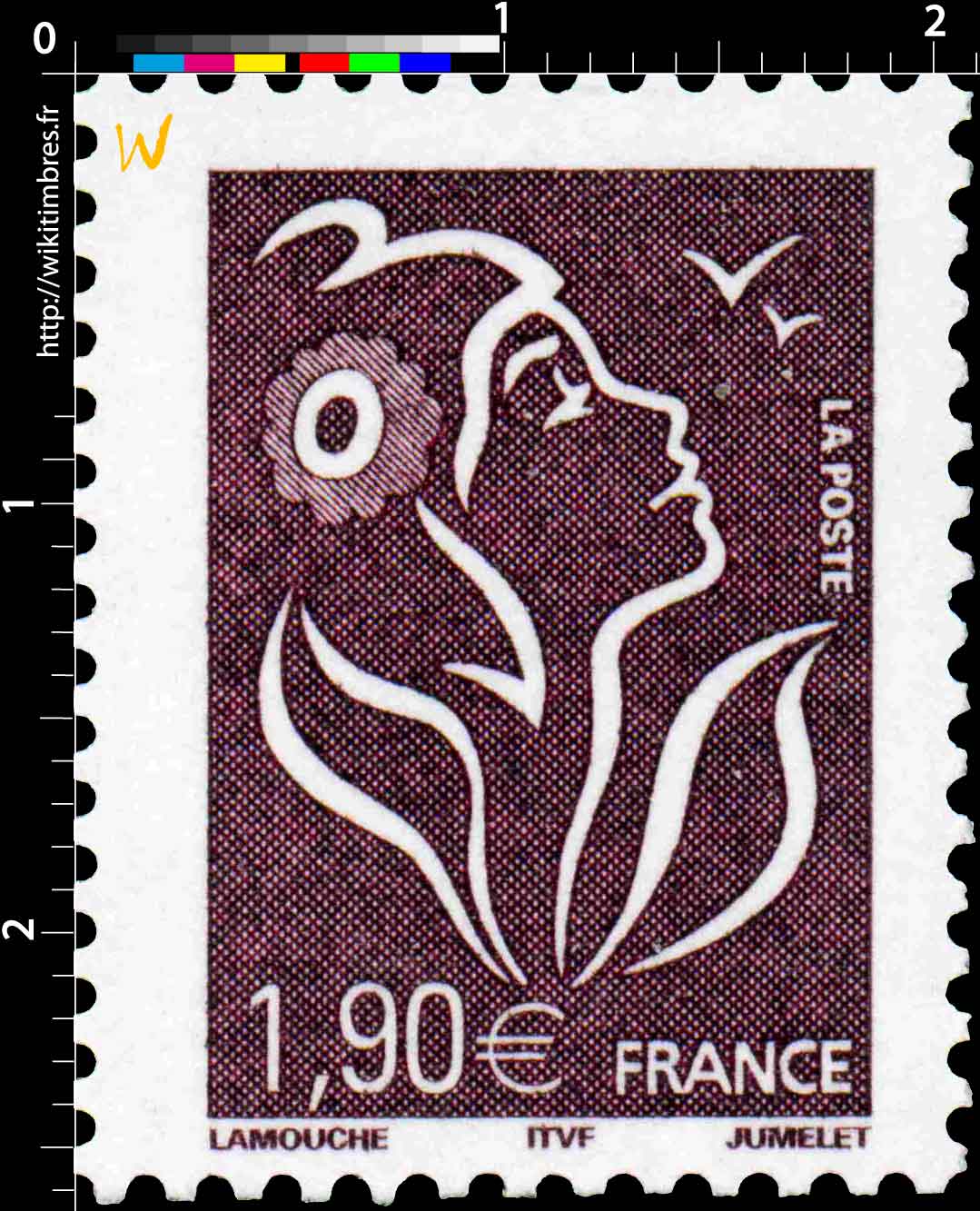 Sans légende particulière - type Marianne de Lamouche