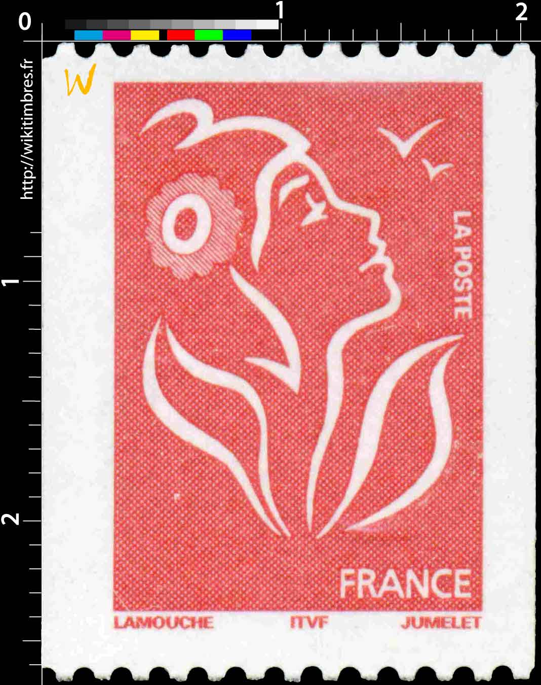 Sans légende particulière - type Marianne de Lamouche