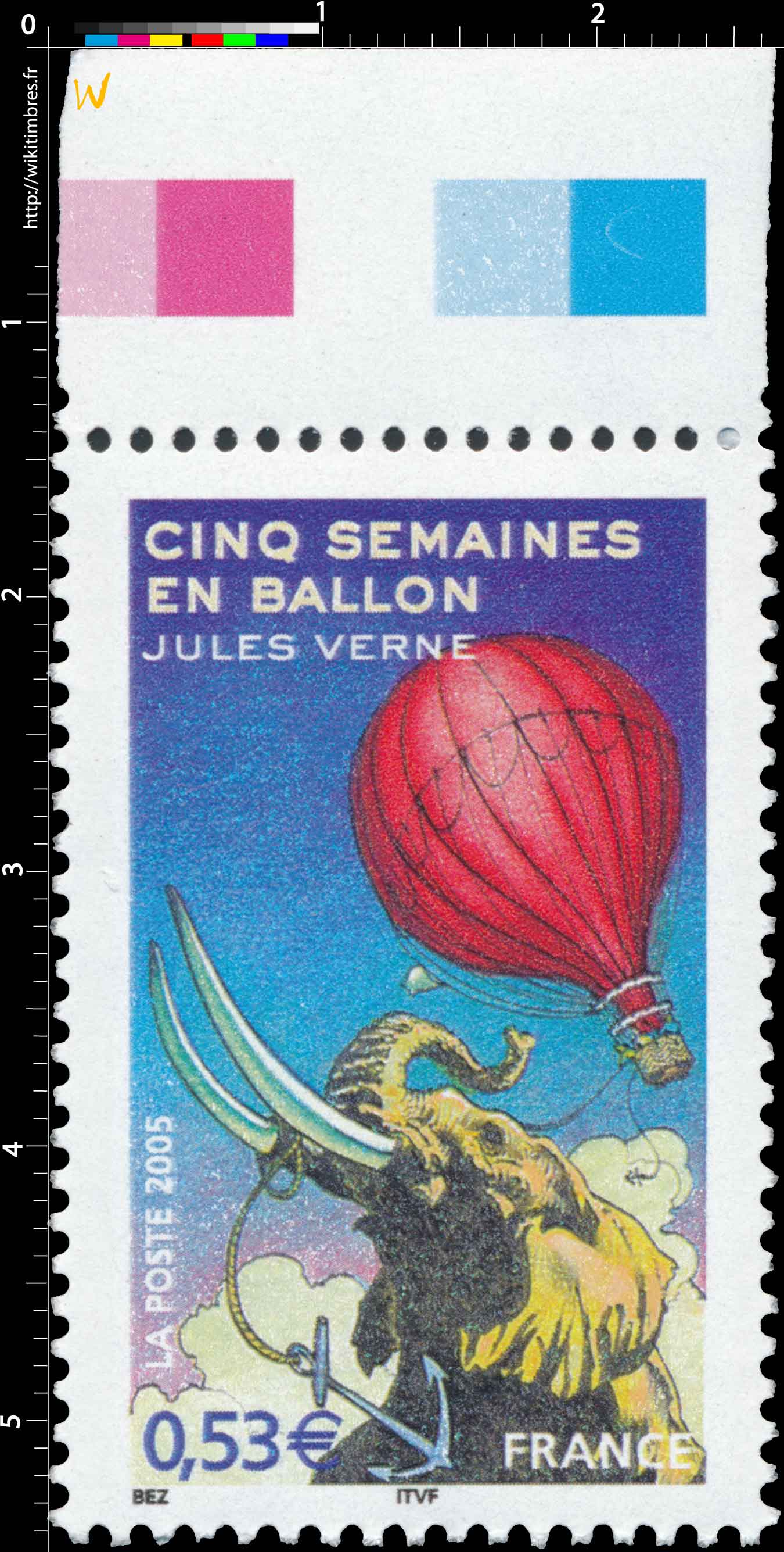 2005 CINQ SEMAINES EN BALLON JULES VERNE