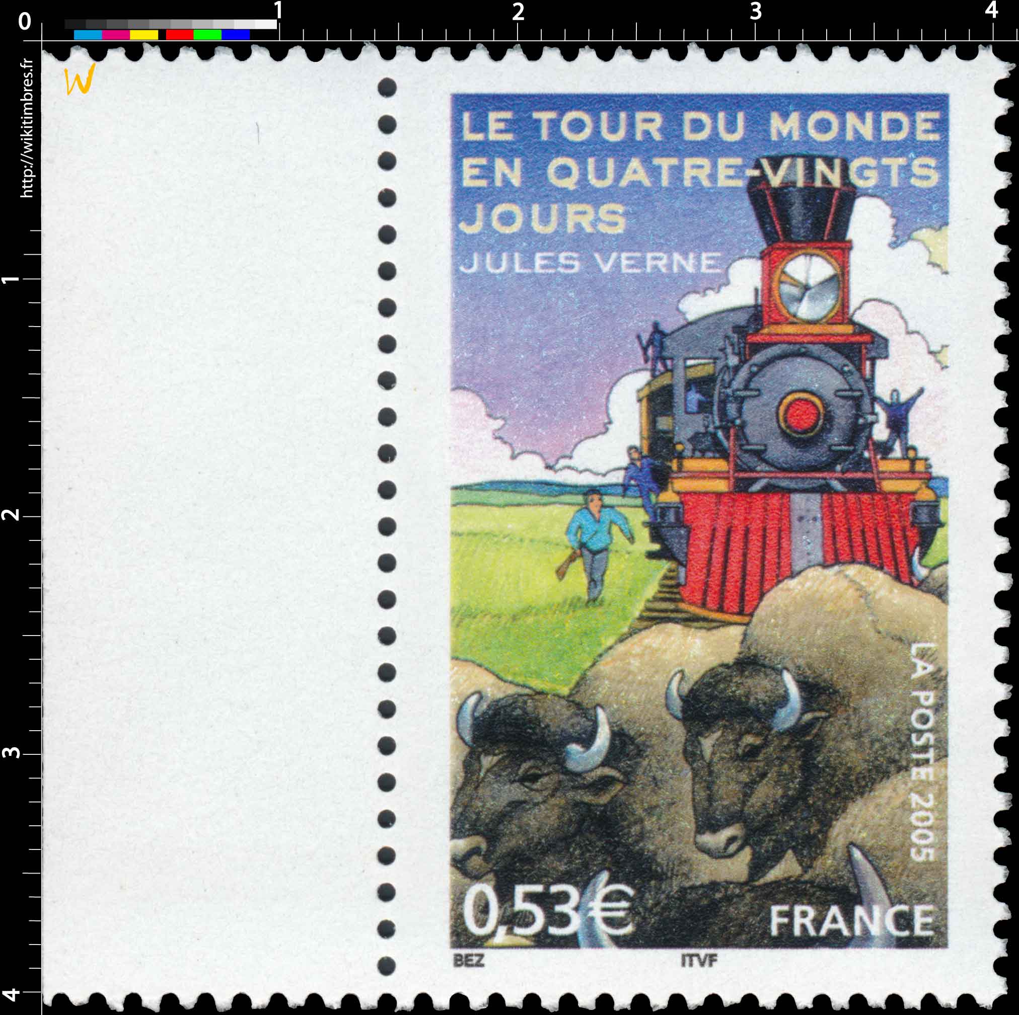 2005 LE TOUR DU MONDE EN QUATRE-VINGTS JOURS JULES VERNE