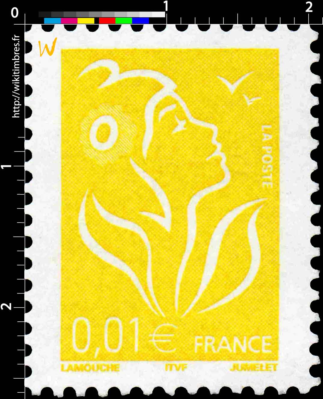 Sans légende particulière - type Marianne de Lamouche