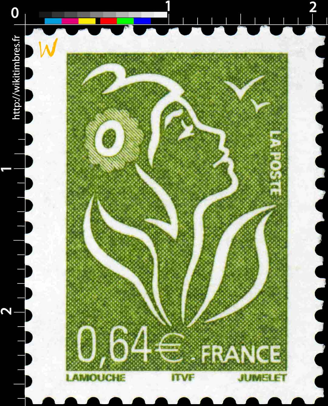 Sans légende particulière - type Marianne de Lamouche