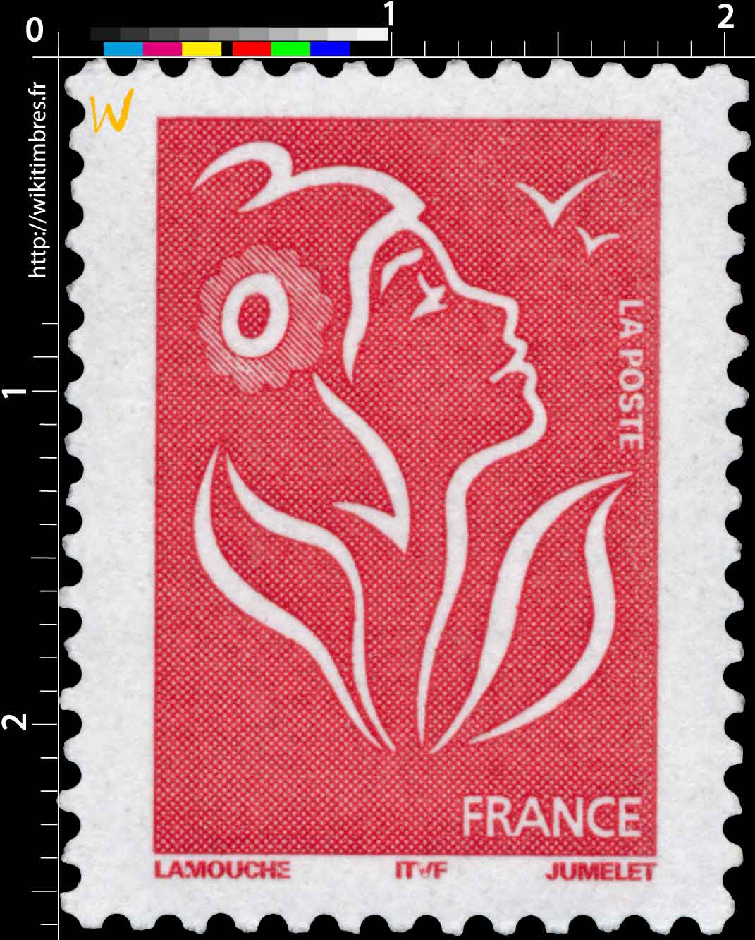 Sans légende particulière - type Marianne de Lamouche