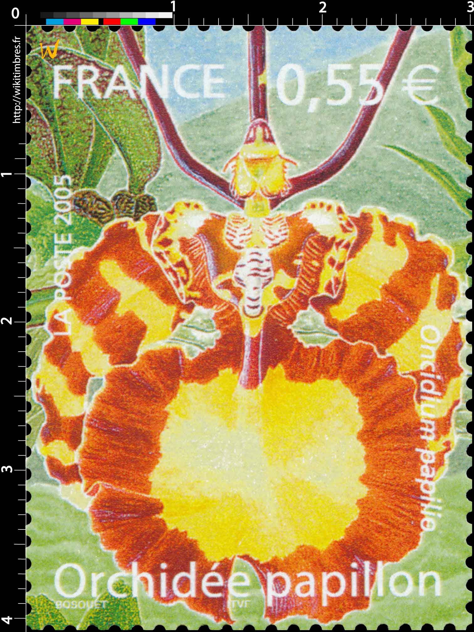 2005 Orchidée Papillon Oncidium papilio