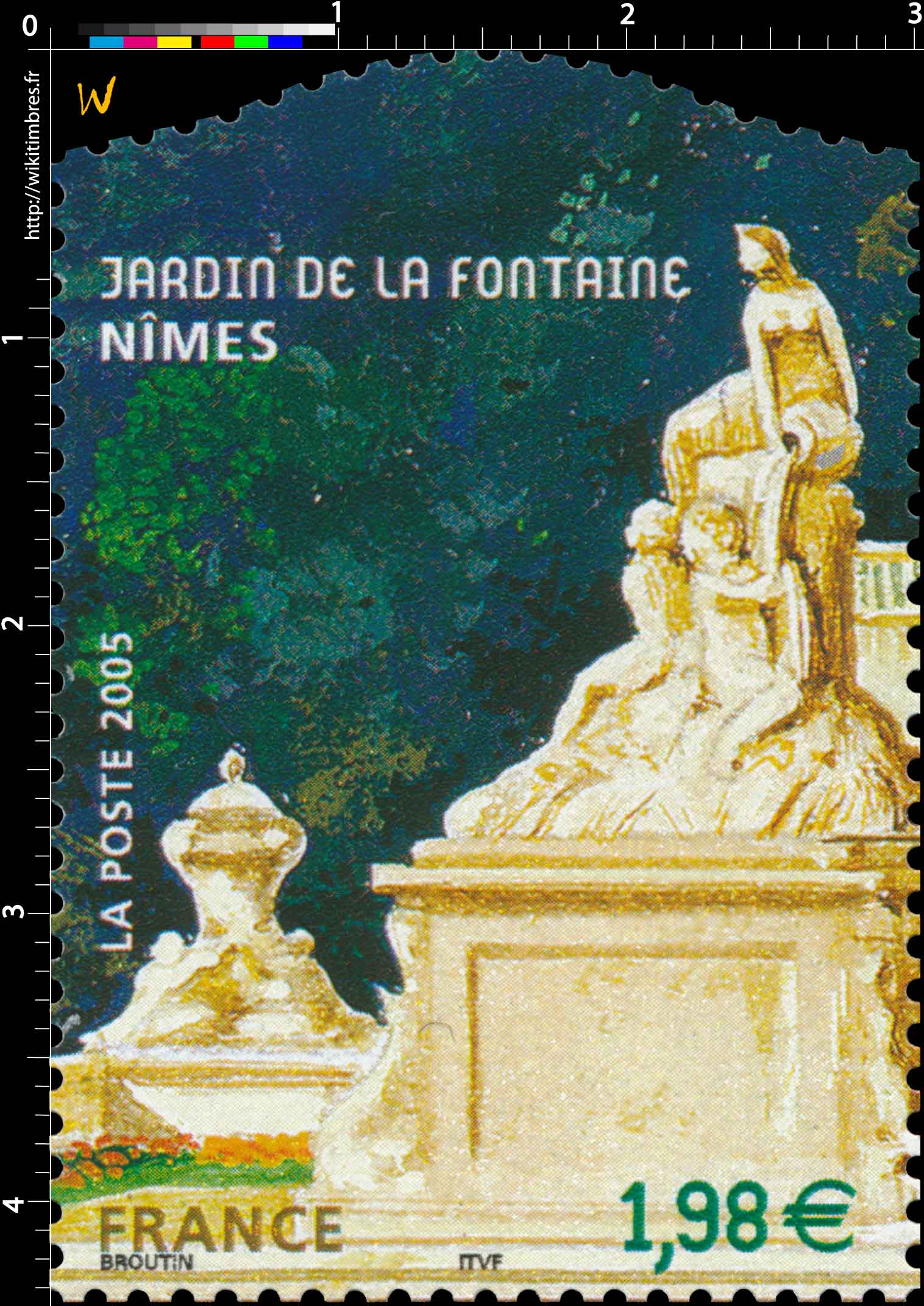 2005 JARDIN DE LA FONTAINE NÎMES