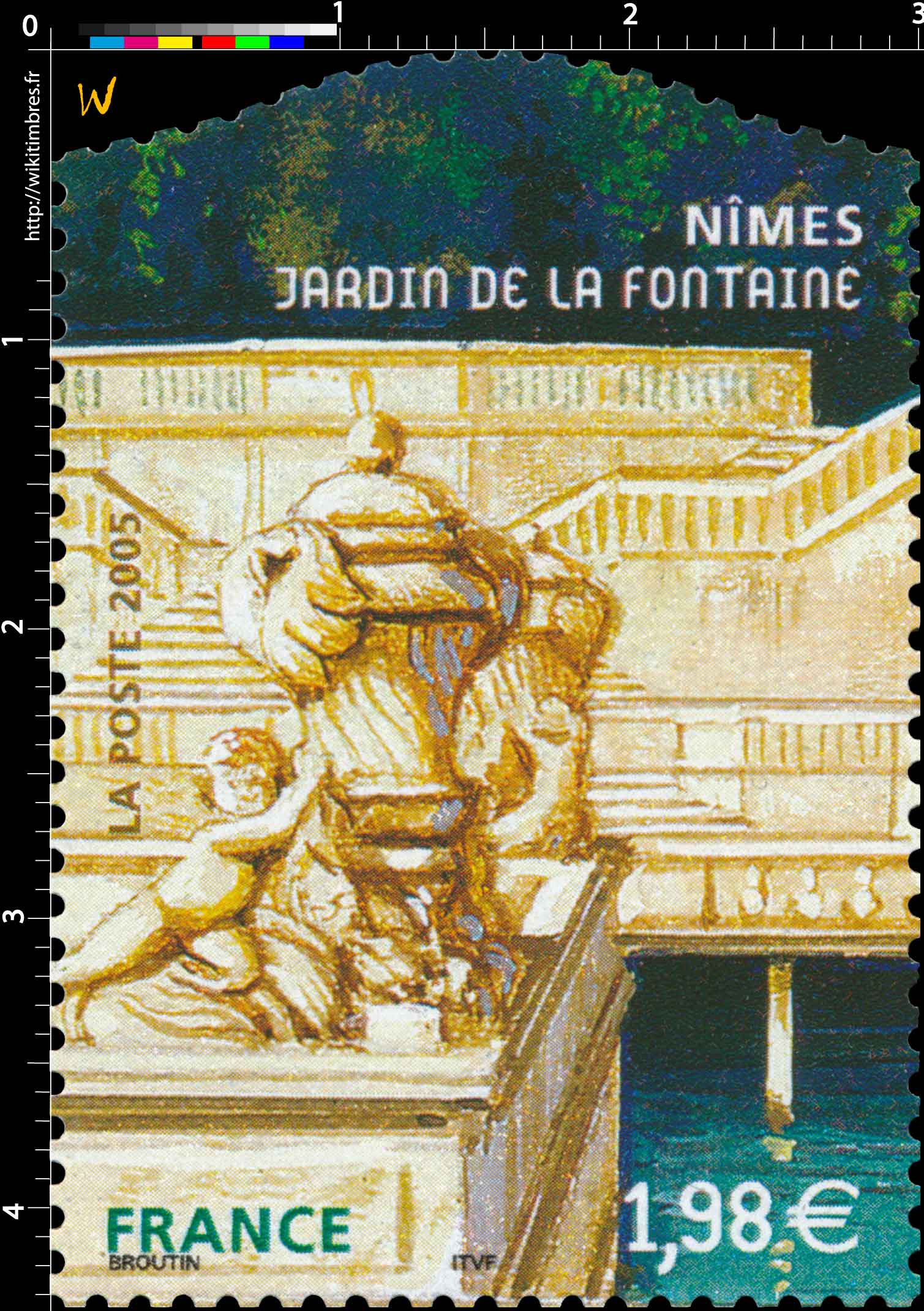 2005 NÎMES JARDIN DE LA FONTAINE