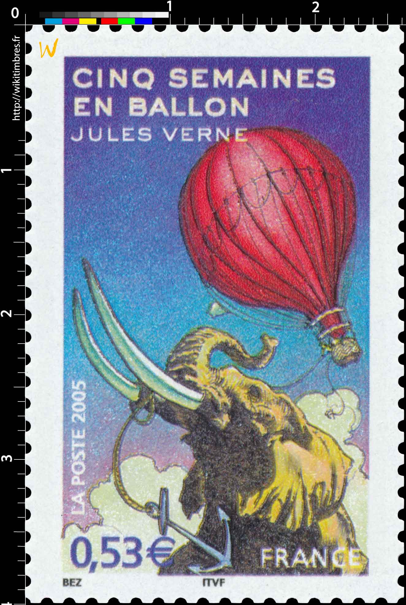 2005 CINQ SEMAINES EN BALLON JULES VERNE