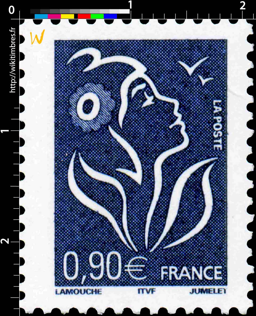 Sans légende particulière - type Marianne de Lamouche