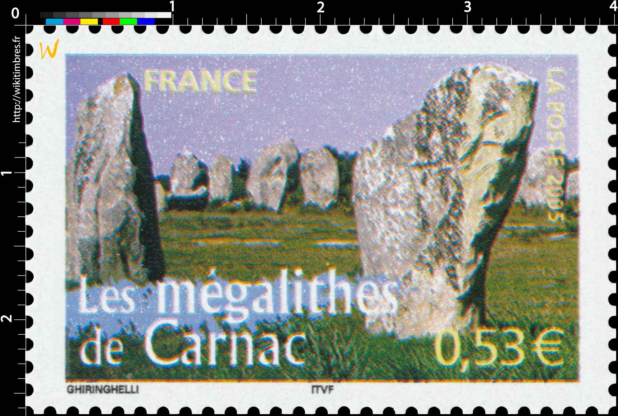 2005 Les mégalithes de Carnac