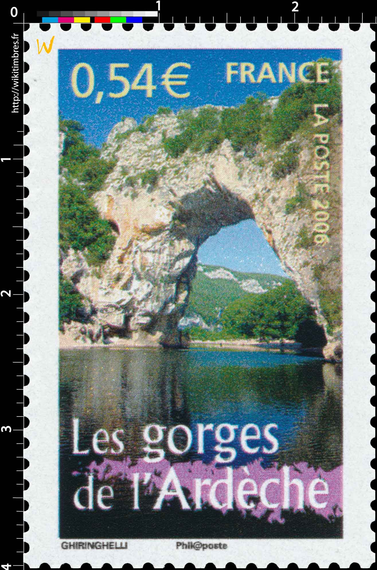 2006 Les gorges de l'Ardèche