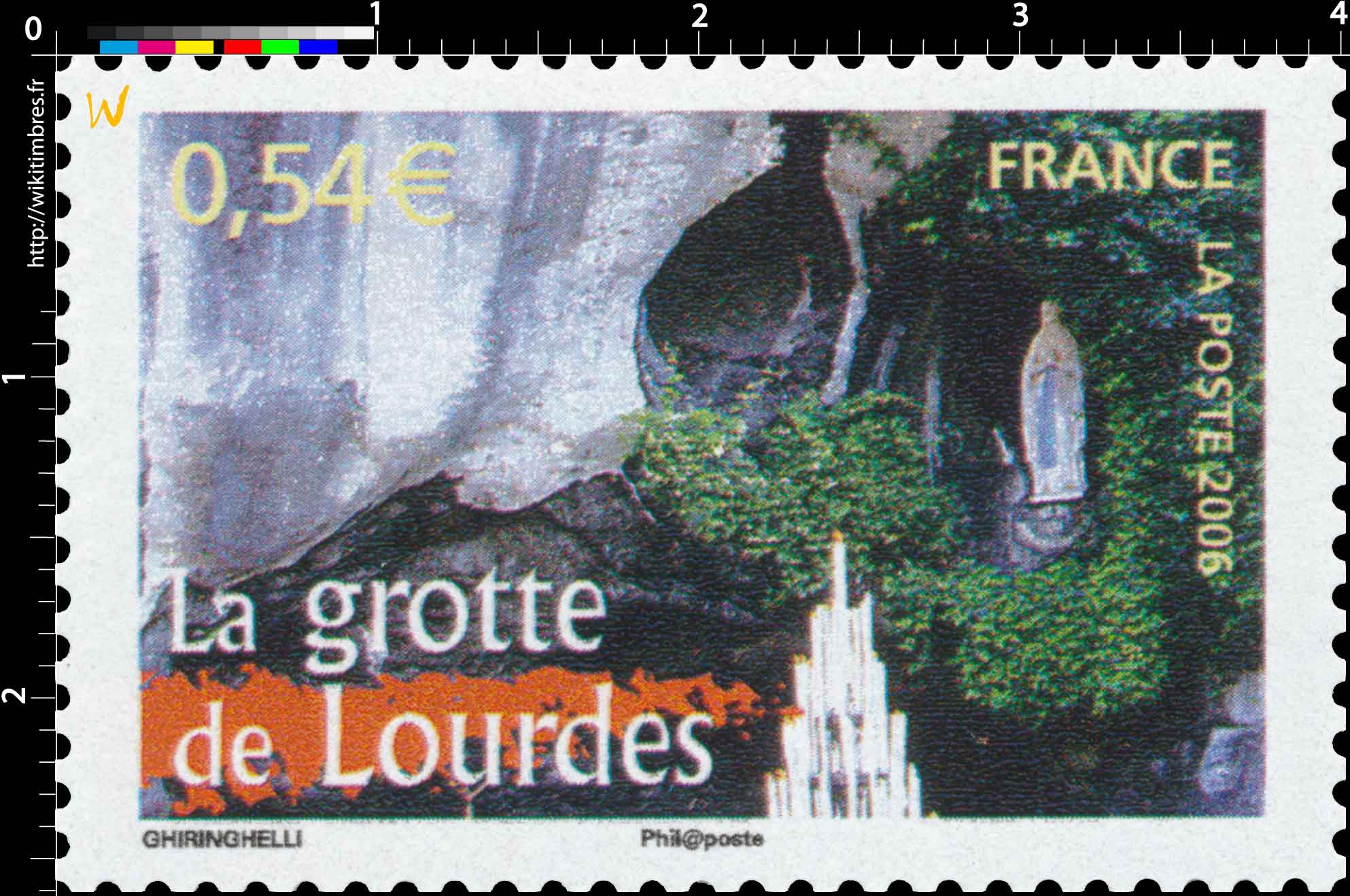 2006 La grotte de Lourdes