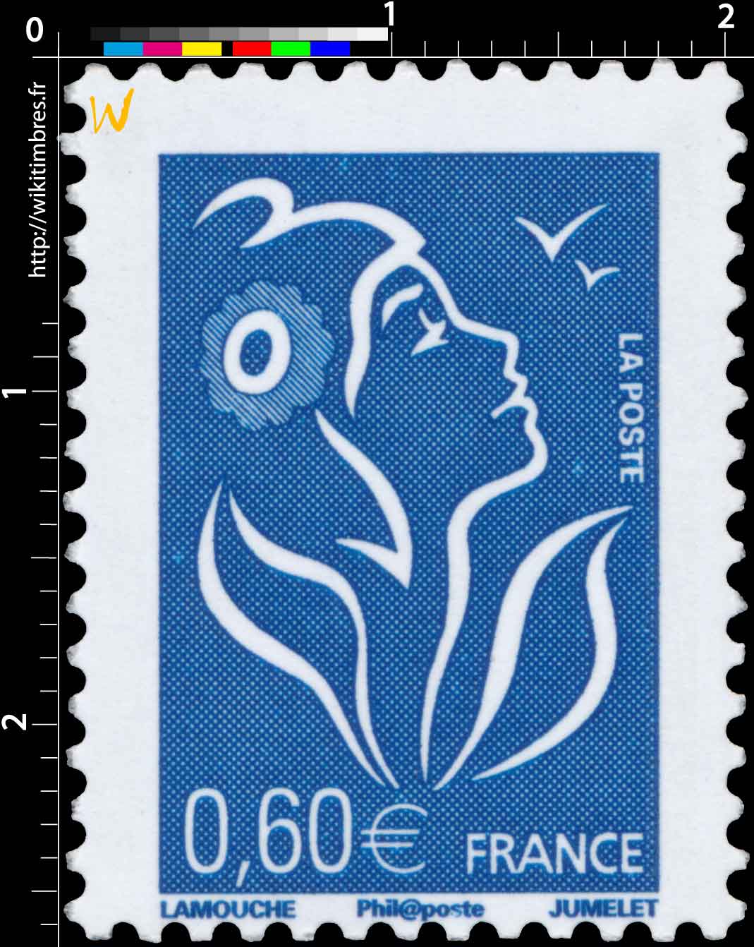 Sans légende particulière - type Marianne de Lamouche