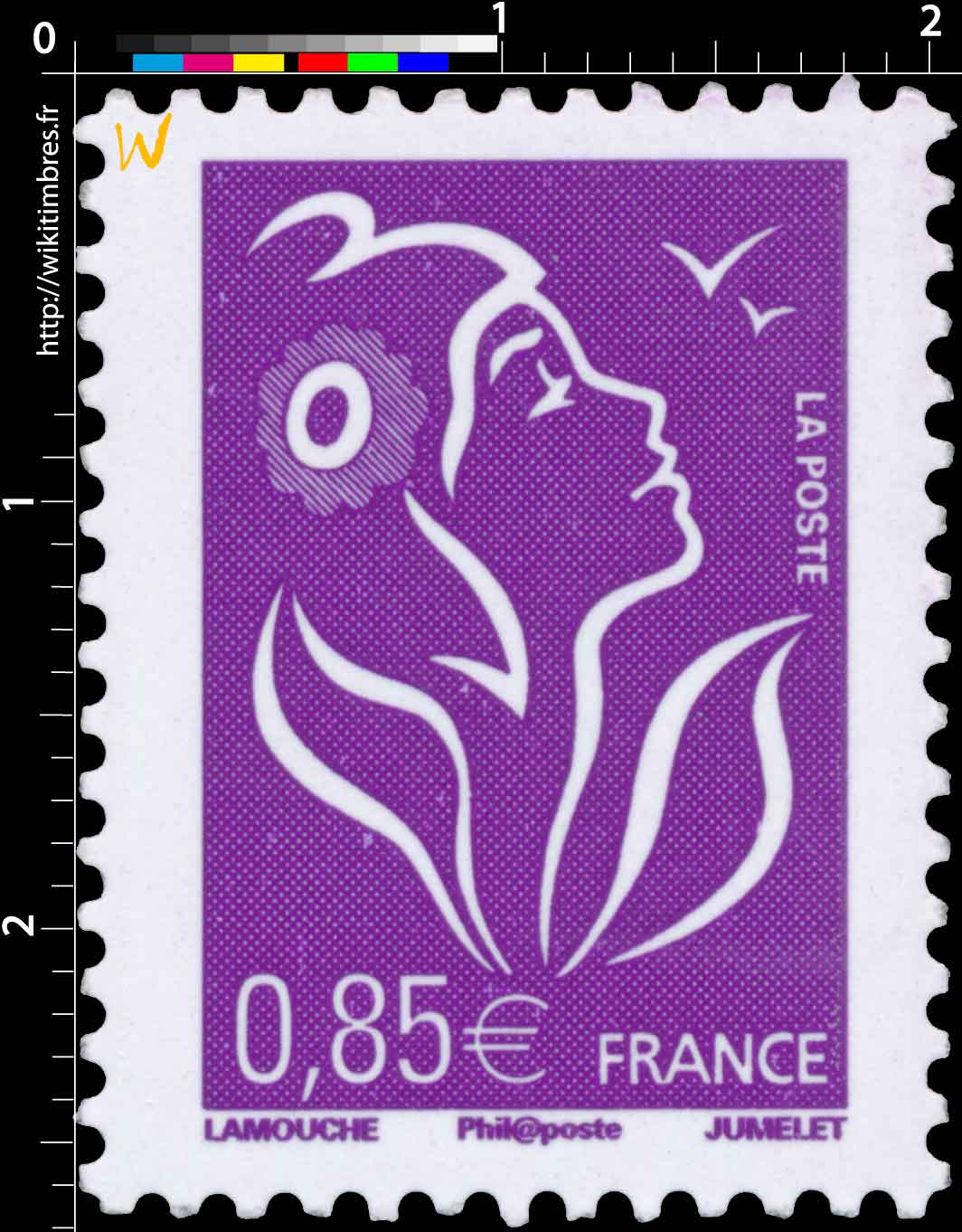 Sans légende particulière - type Marianne de Lamouche