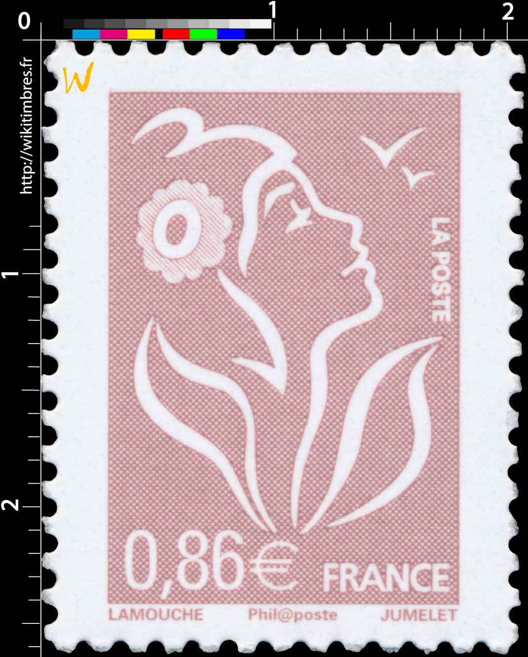 Sans légende particulière - type Marianne de Lamouche