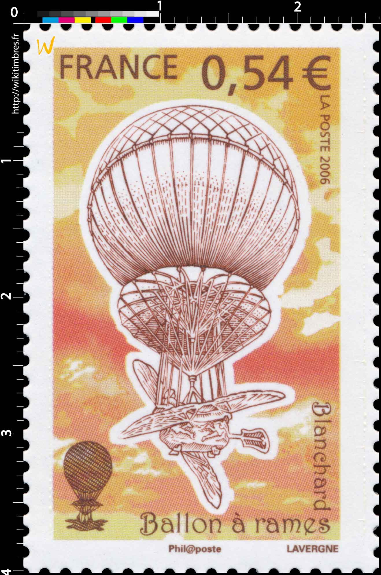 2006 Ballon à rames Blanchard