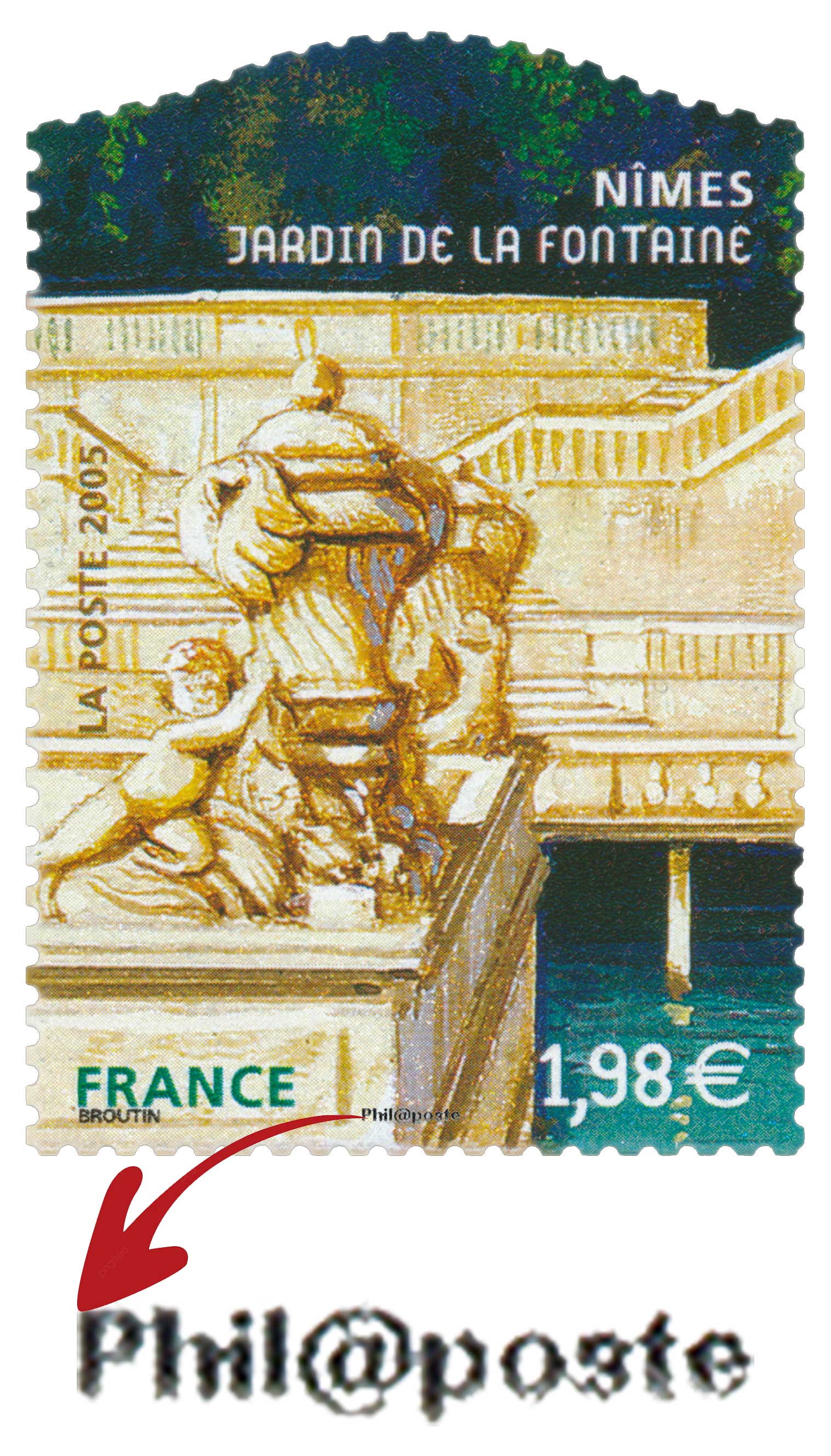 2006 NÎMES JARDIN DE LA FONTAINE