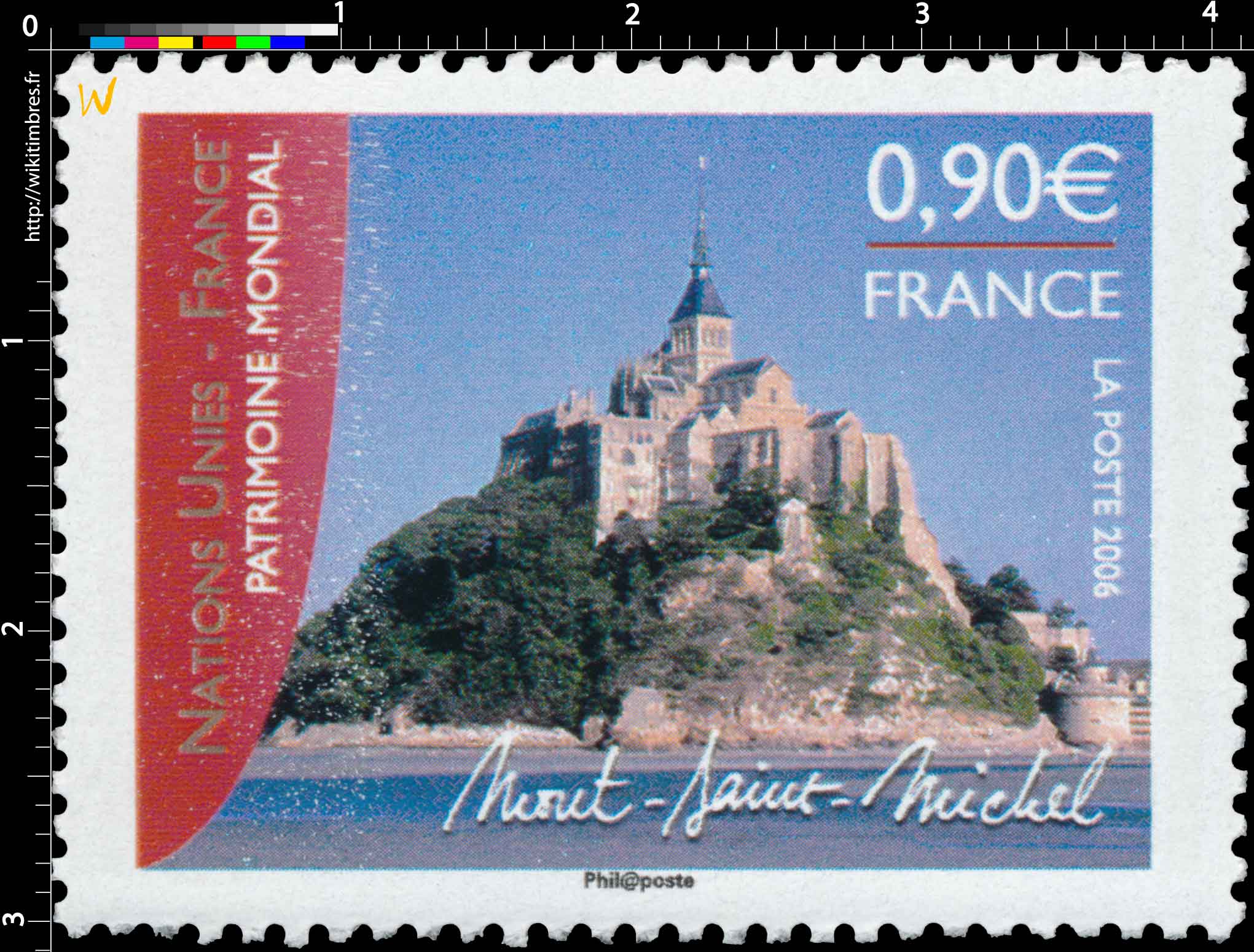 2006 NATION UNIES - FRANCE PATRIMOINE MONDIAL Mont-Saint-Michel