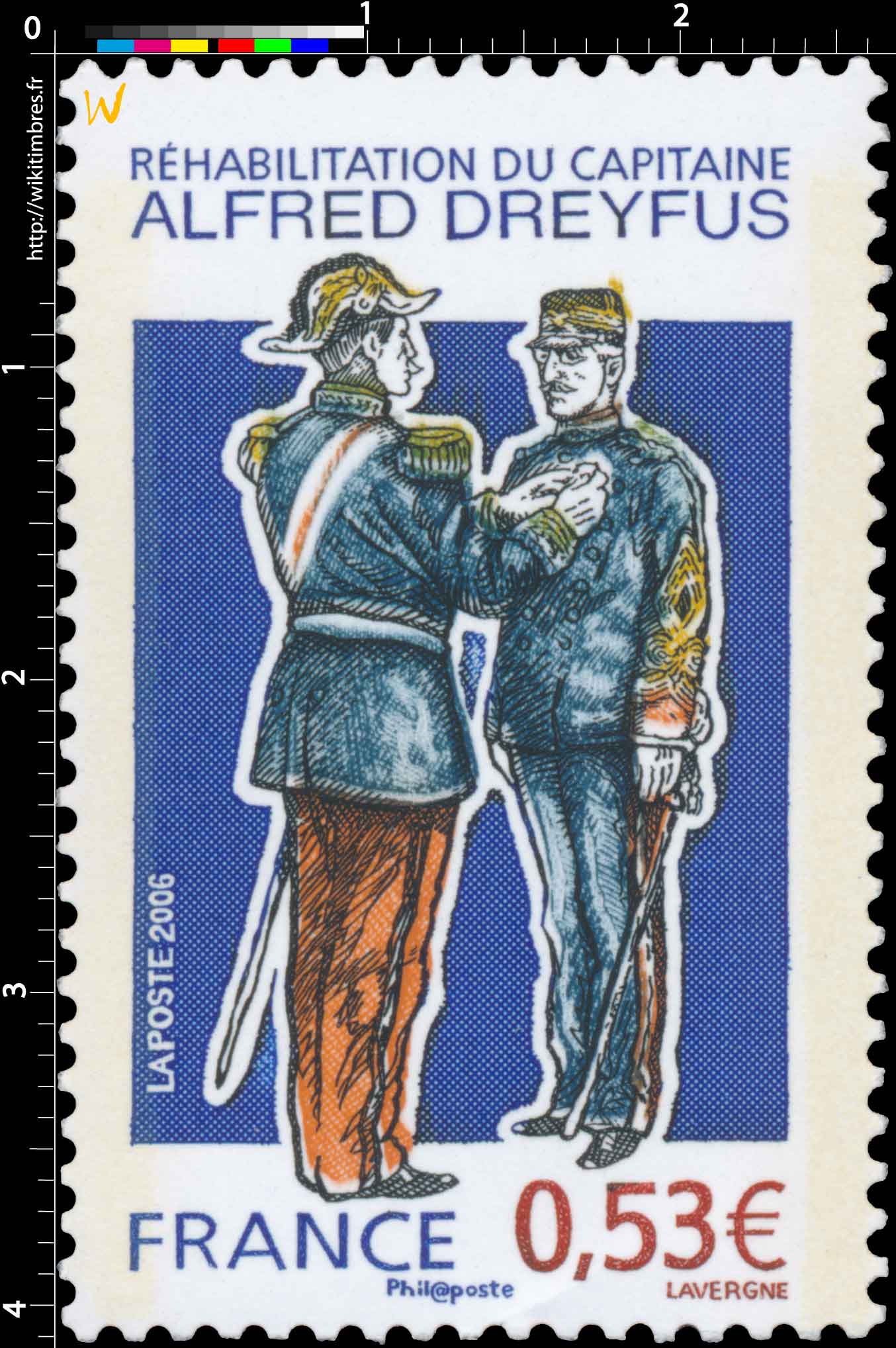 2006 RÉHABILITATION DU CAPITAINE ALFRED DREYFUS