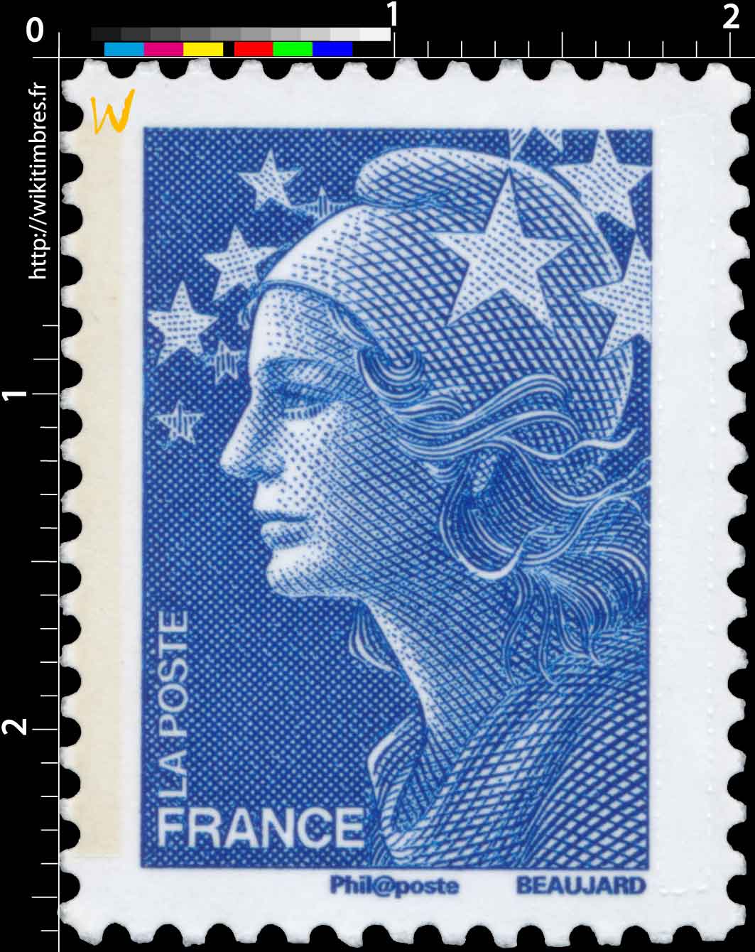 Sans légende particulière - type Marianne de Beaujard