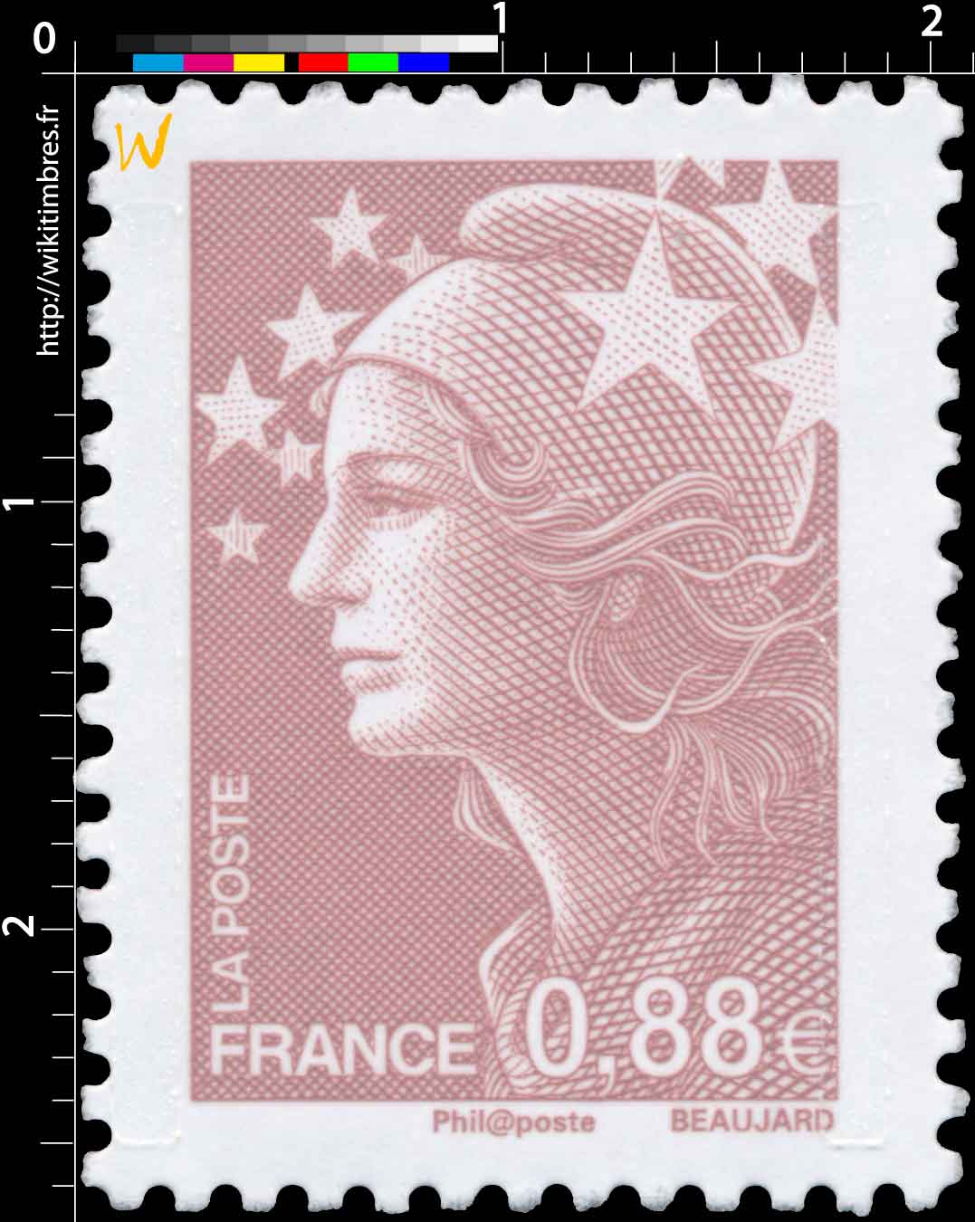 Sans légende particulière - type Marianne de Beaujard