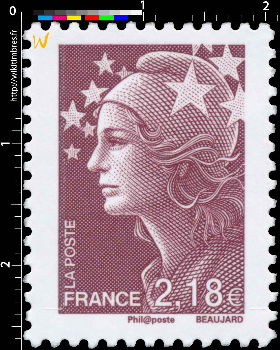 Sans légende particulière - type Marianne de Beaujard