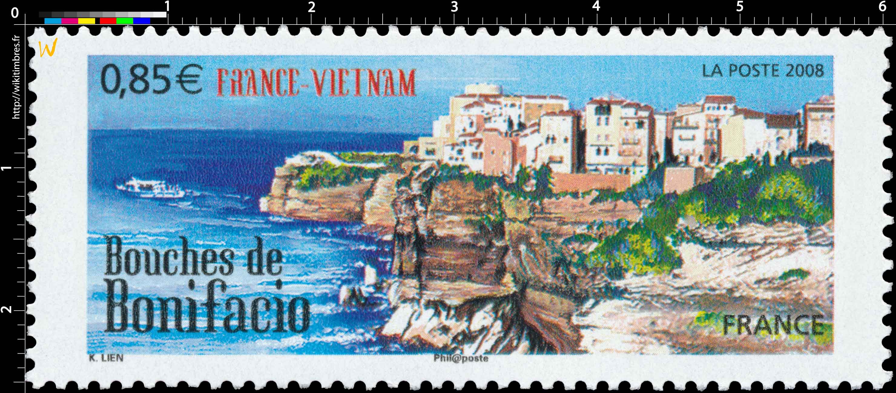 2008 FRANCE-VIETNAM Bouches de Bonifacio