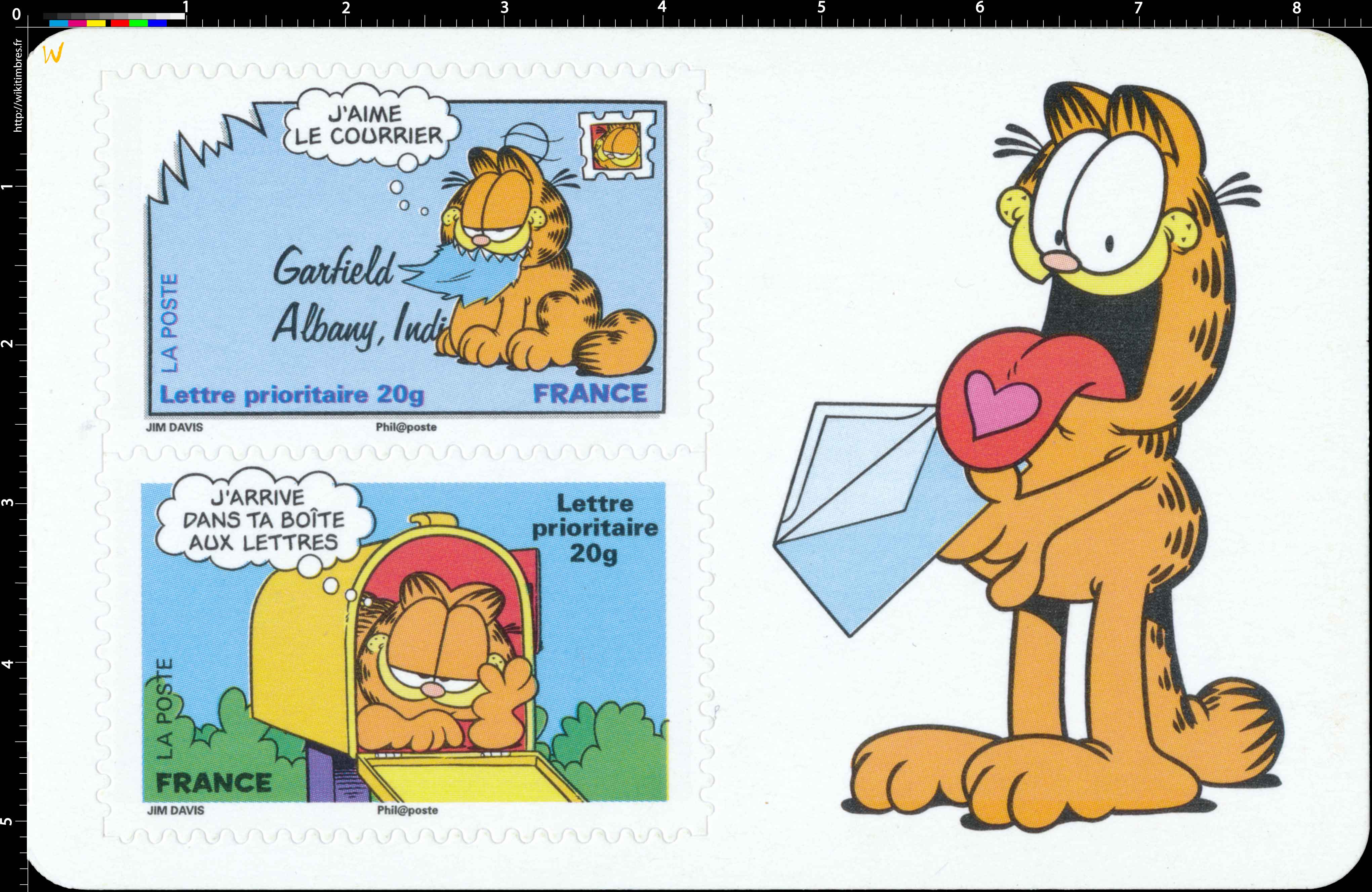 Carnet sourires : Garfield