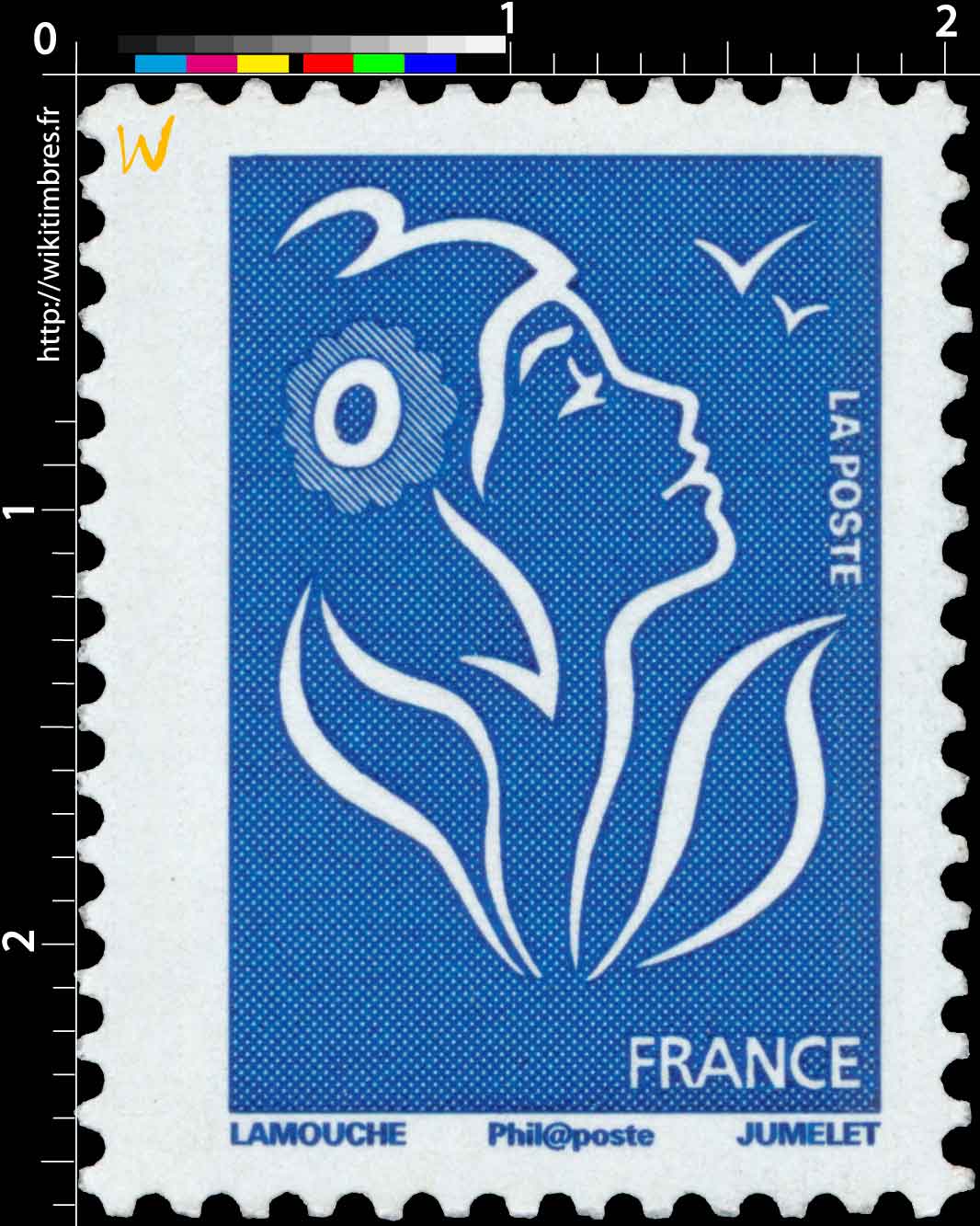 Sans légende particulière - type Marianne de Lamouche