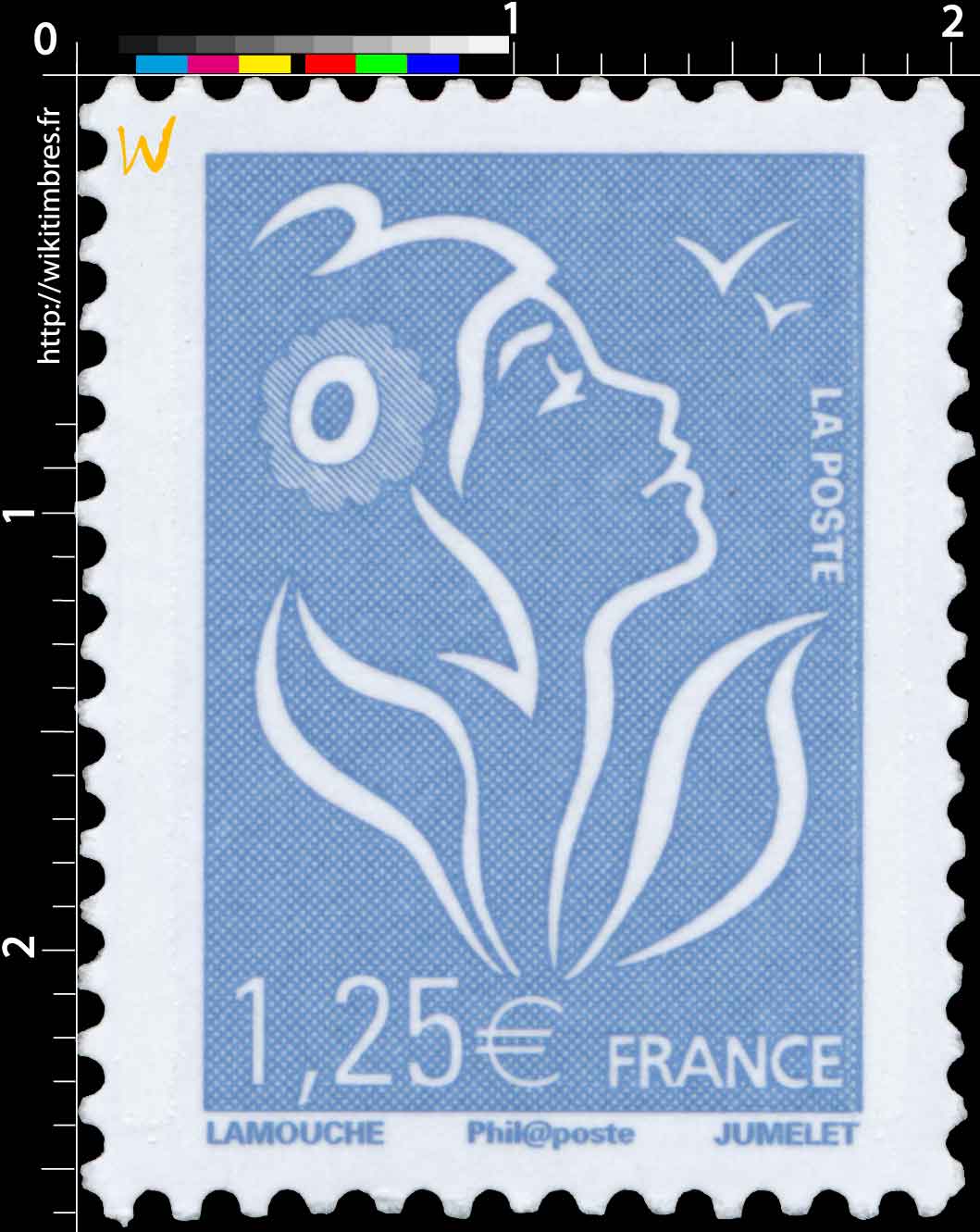 Sans légende particulière - type Marianne de Lamouche