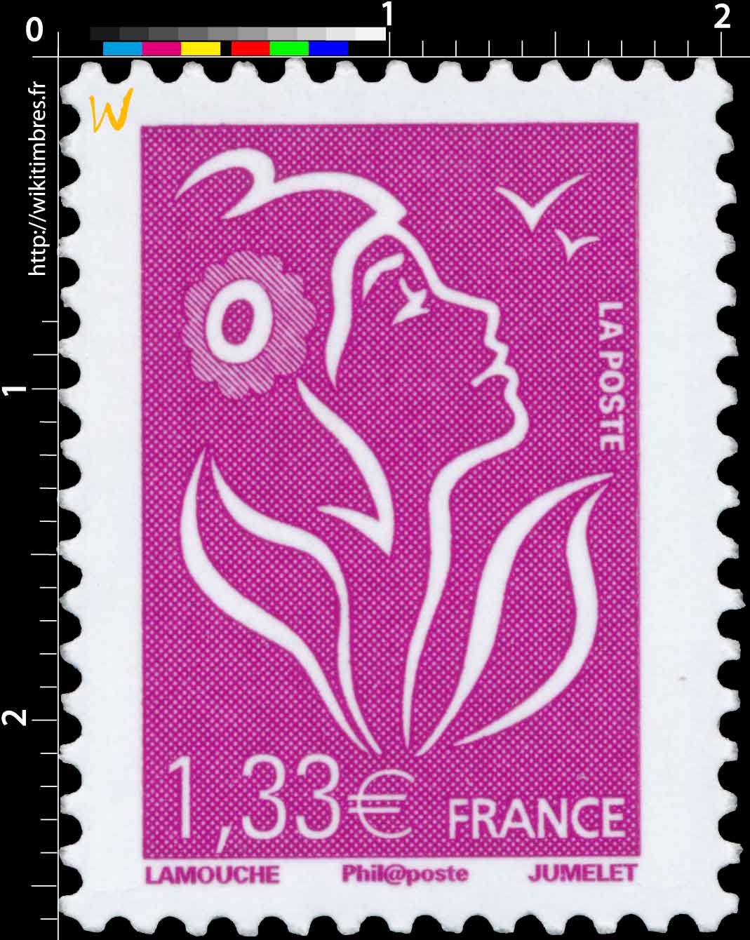 Sans légende particulière - type Marianne de Lamouche