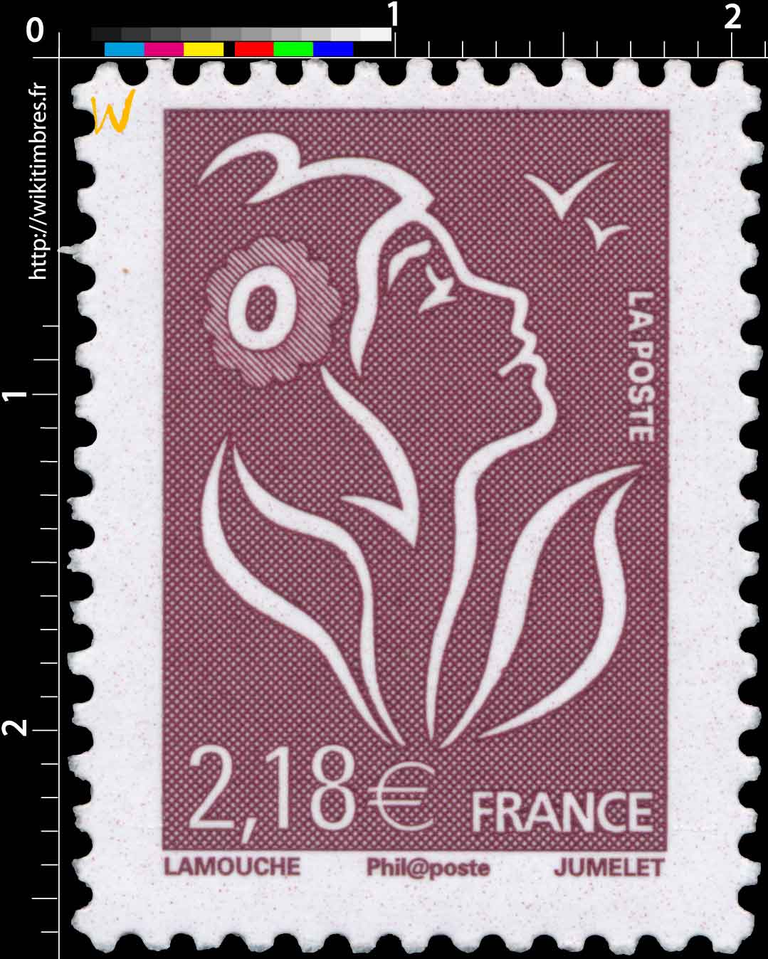 Sans légende particulière - type Marianne de Lamouche