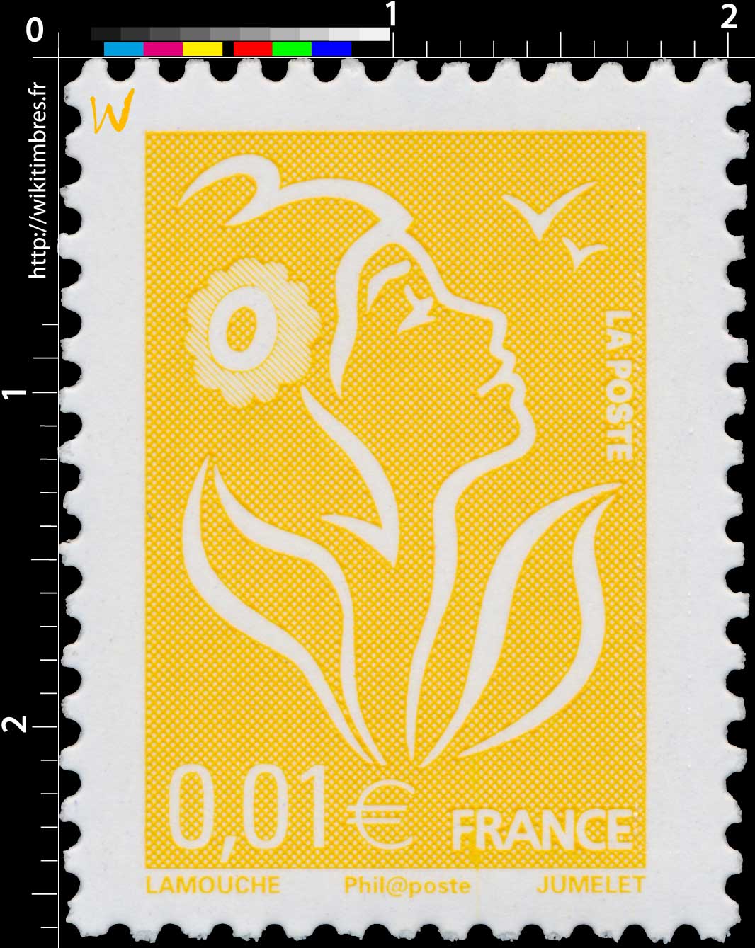 Sans légende particulière - type Marianne de Lamouche