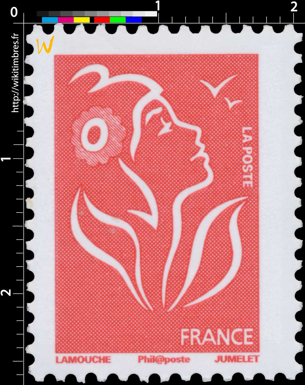 Sans légende particulière - type Marianne de Lamouche